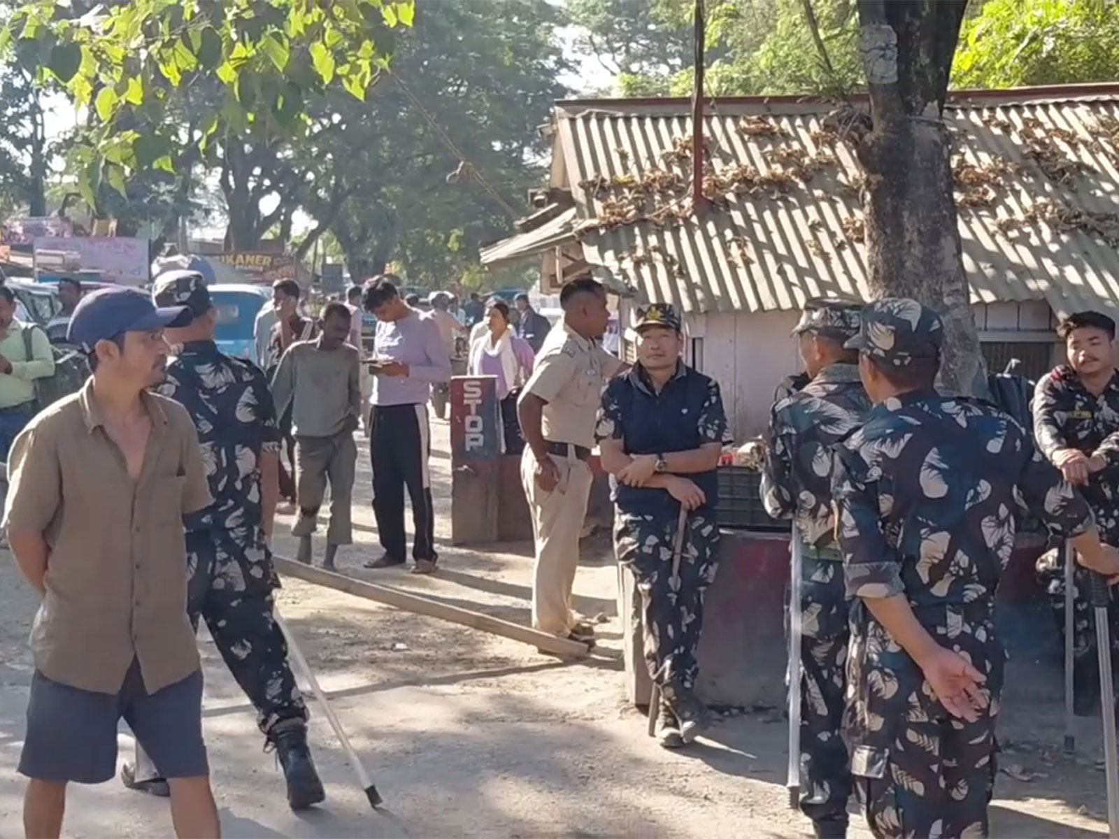 Visuals from Ruskin amid 12-hour shutdown in Arunachal Pradesh (Photo/ANI)