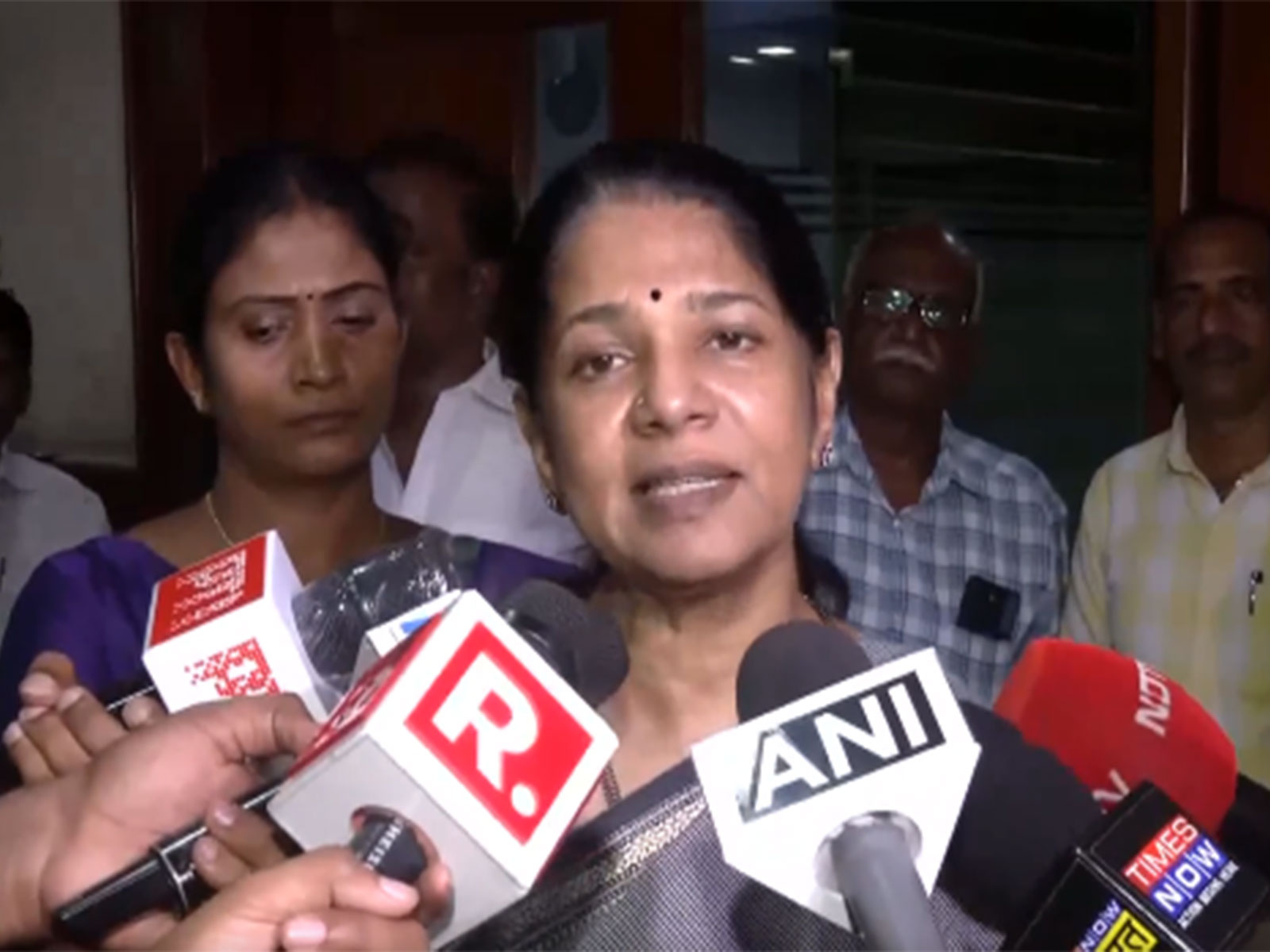 DMK MP Kanimozhi Karunanidhi (Photo/ANI)