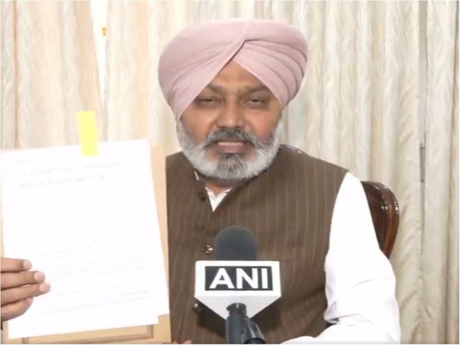 Punjab Cabinet Minister Harpal Singh Cheema (Photo/ANI)