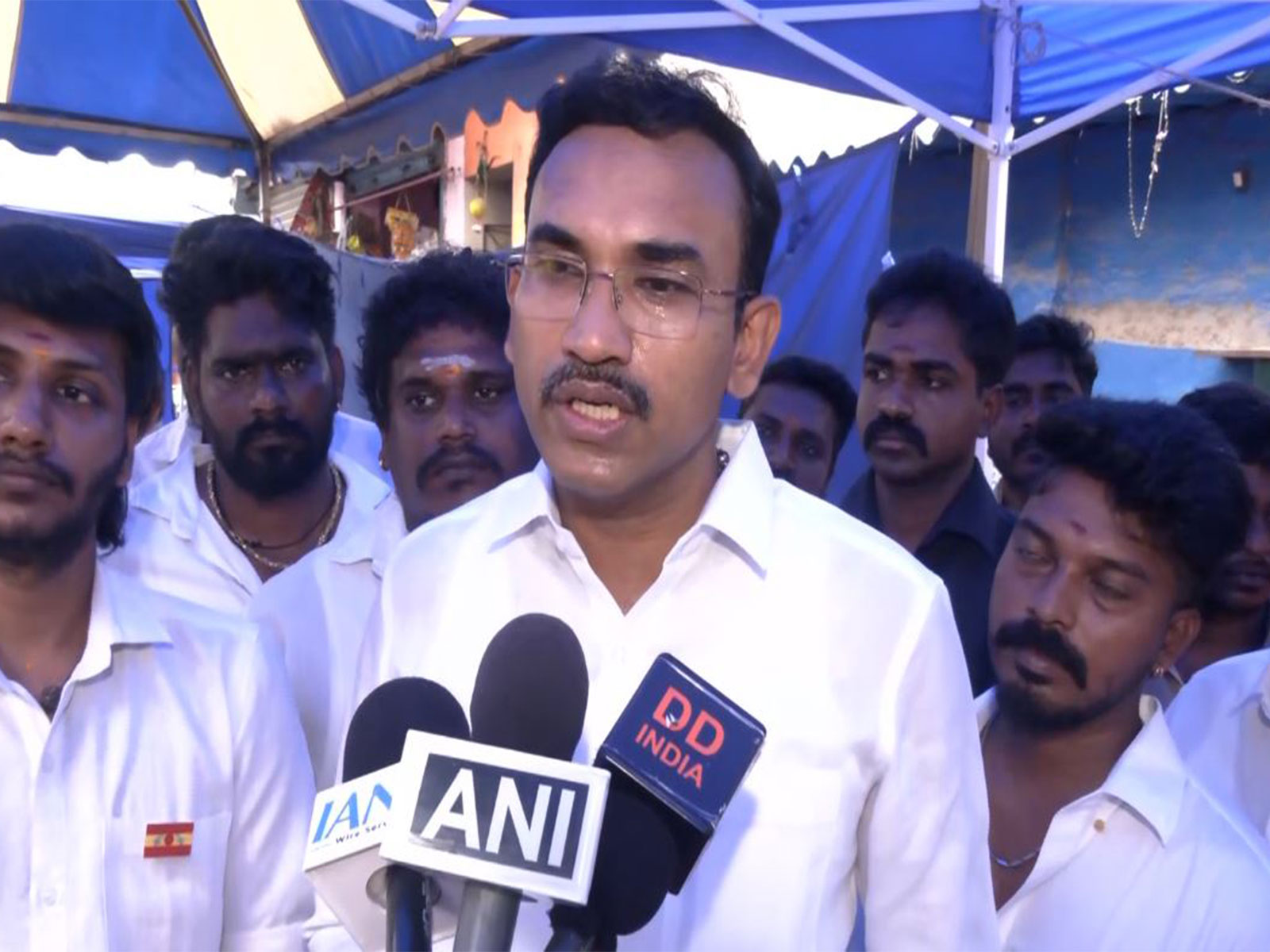 Tamil Nadu Health Minister Arun Raj (Photo/ANI)