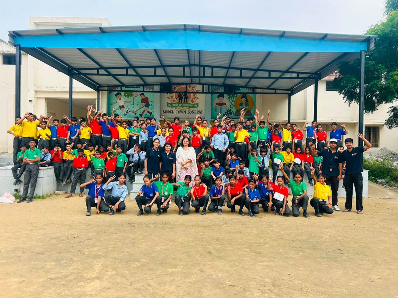 Neeraj Chopra brings UBS Athletics Kids Cup to Haryana (Photo: UBS Athletics Kids Cup)