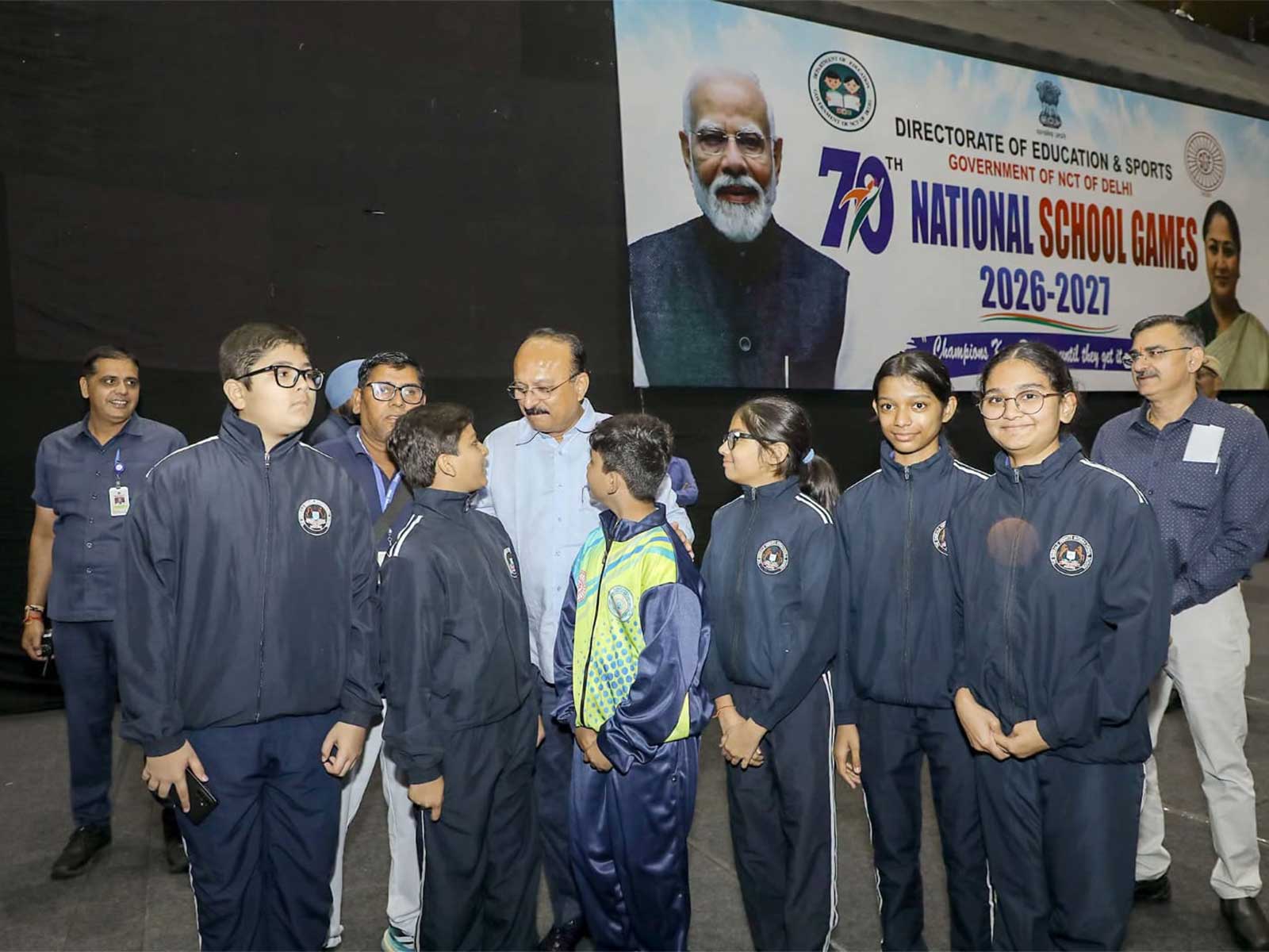 Delhi Sports Minister Ashish Sood inaugurates 70th National School Games (Photo: Government of Delhi)