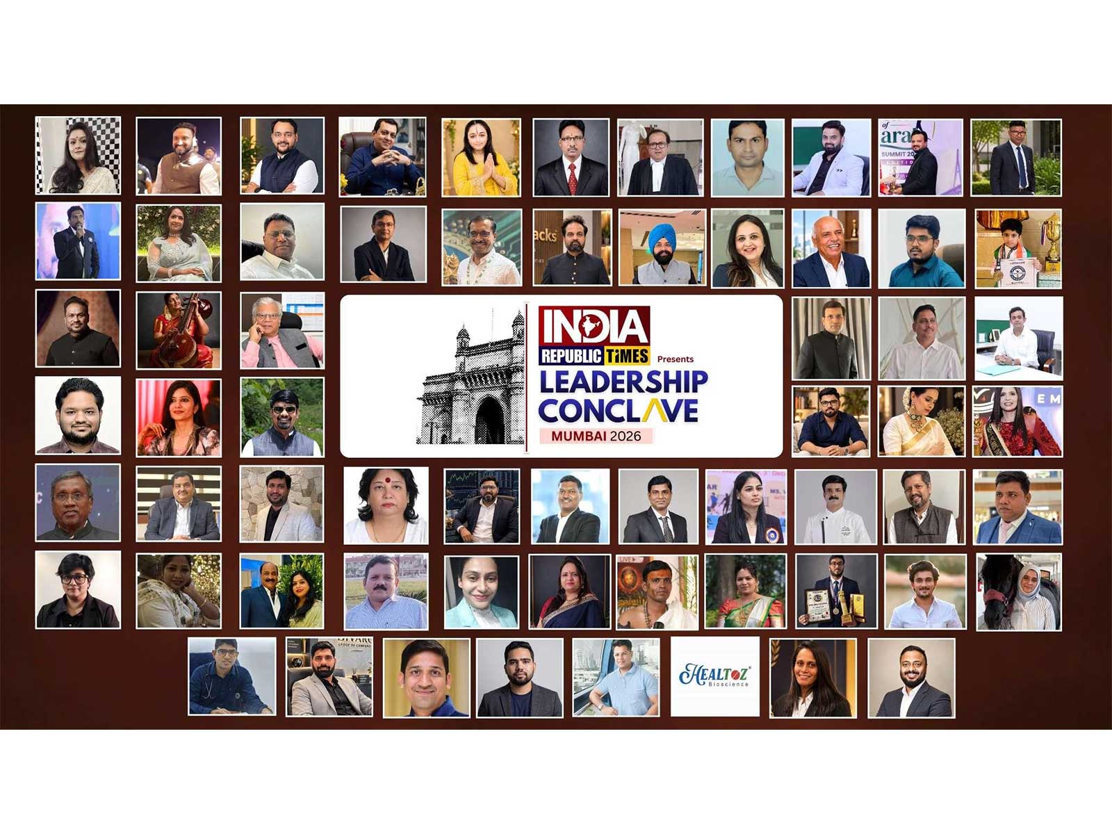 The conclave brought together industry leaders and achievers, featuring the Maharashtra Spotlight Awards 2026 and Bharat Shreshtha Ratna Sanman 2026.