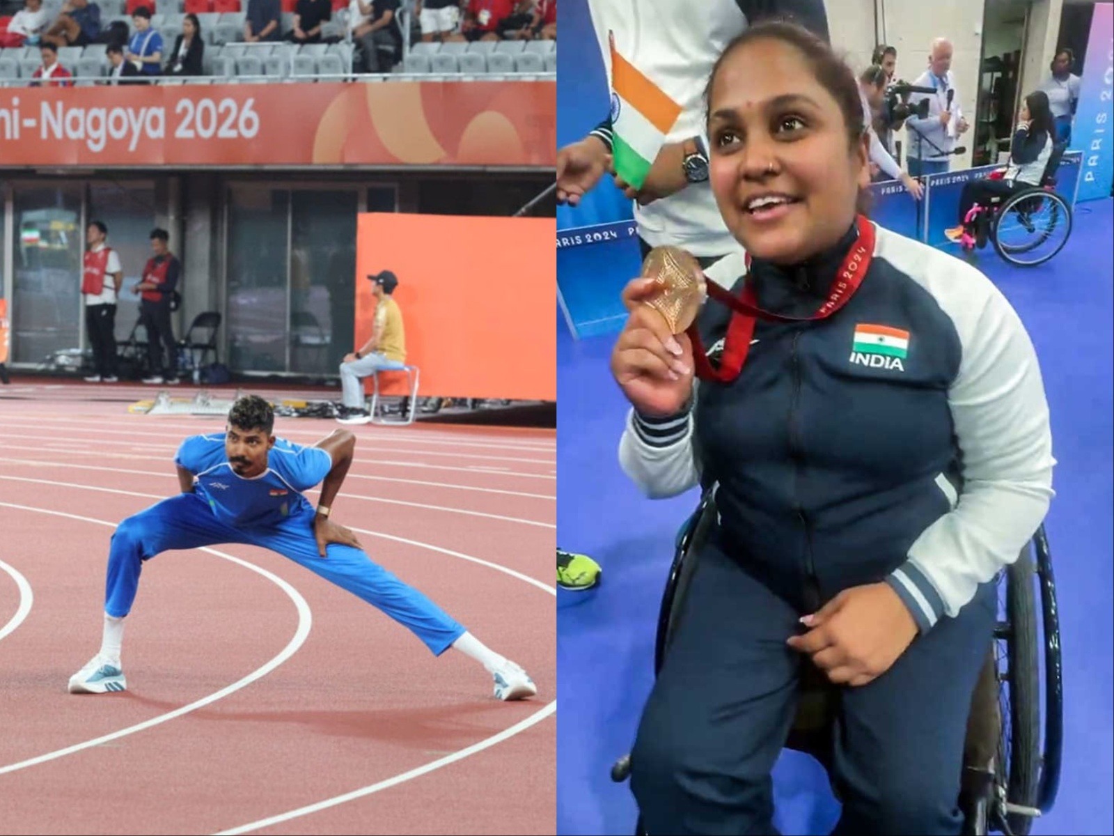 Nishad Kumar (L) and Mona Agarwal (R). (Photo: PCI/ANI)