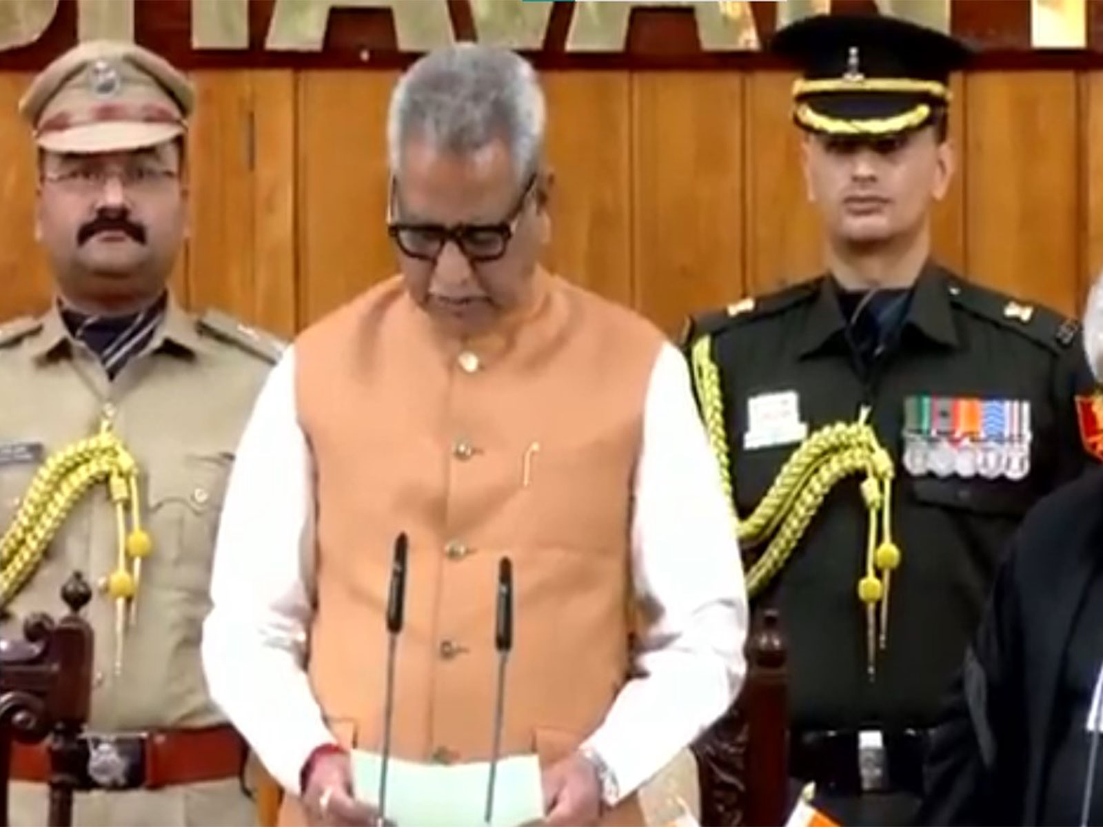 Om Prakash Mathur sworn in as 29th Governor of Keralam (Photo: ANI)