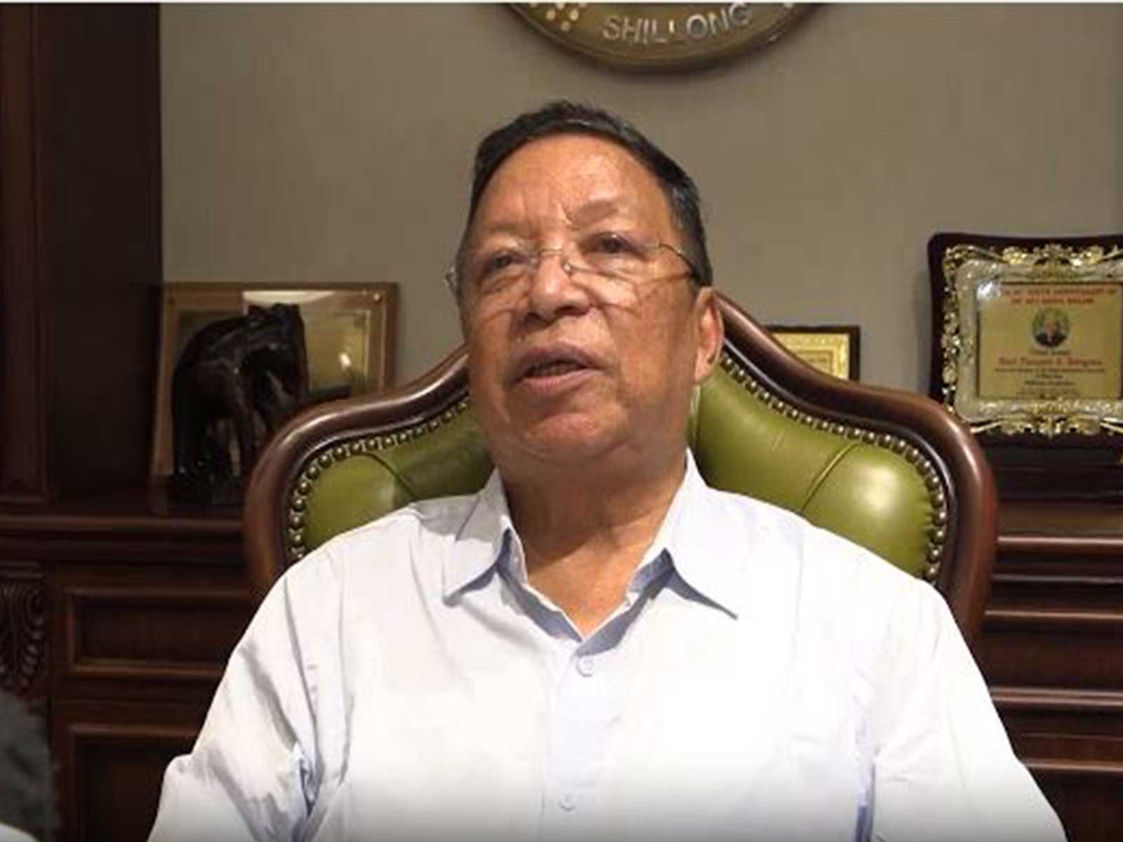 Meghalaya Assembly Speaker Thomas A Sangma (Photo/MeghalayaLegislativeAssembly)