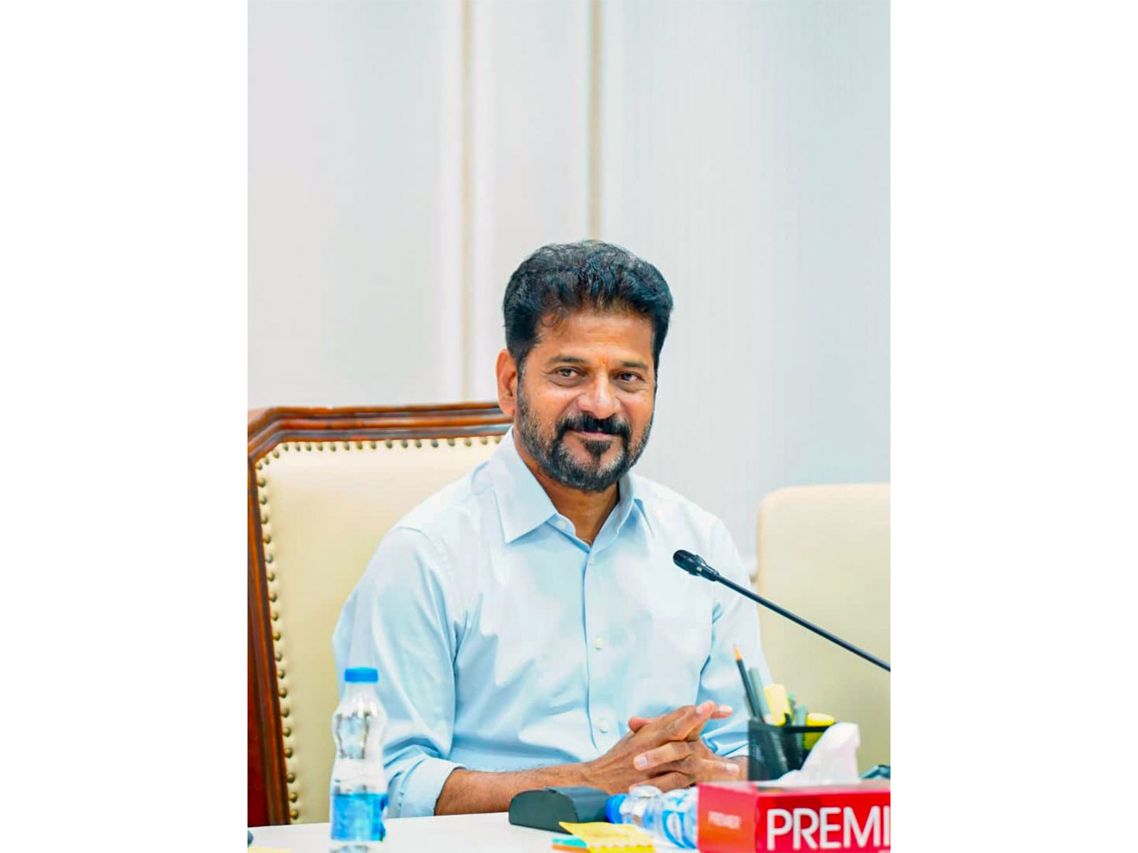 Telangana Chief Minister Revanth Reddy (File photo/ANI)