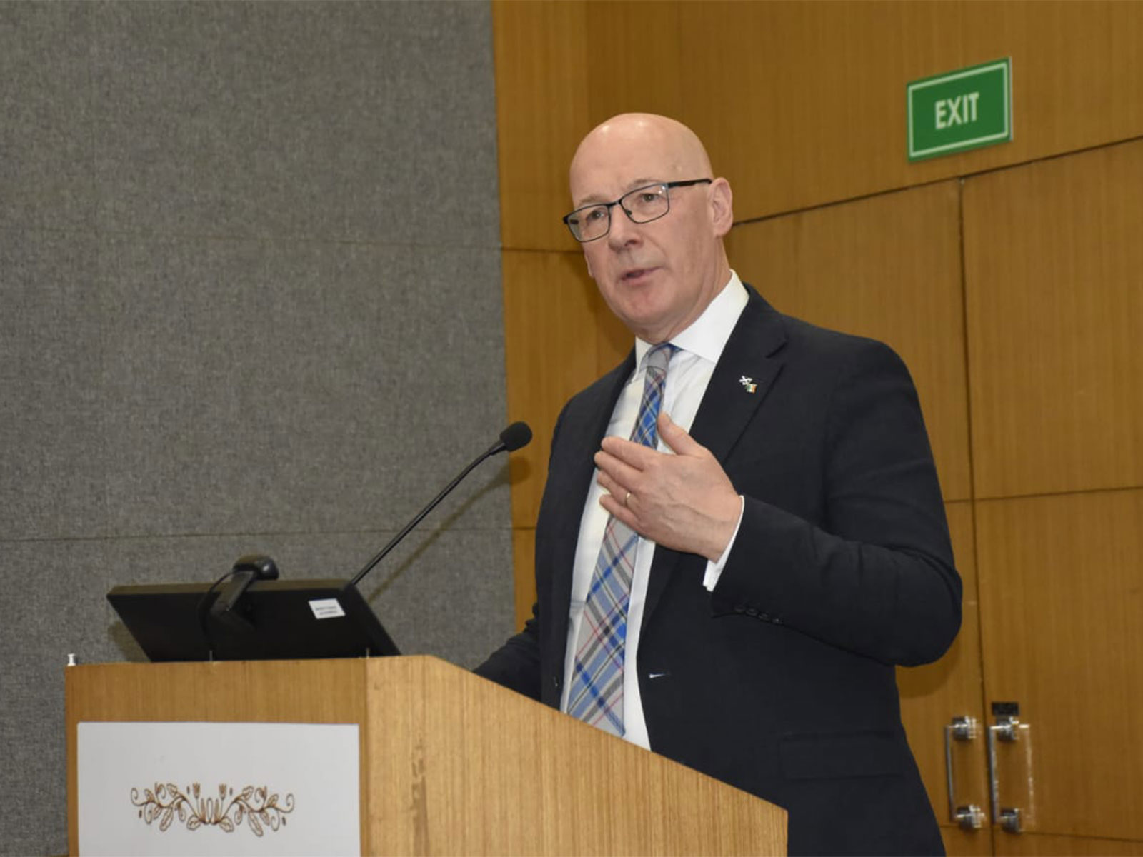 Scotland’s First Minister, John Swinney (Photo/GujaratCMO) 