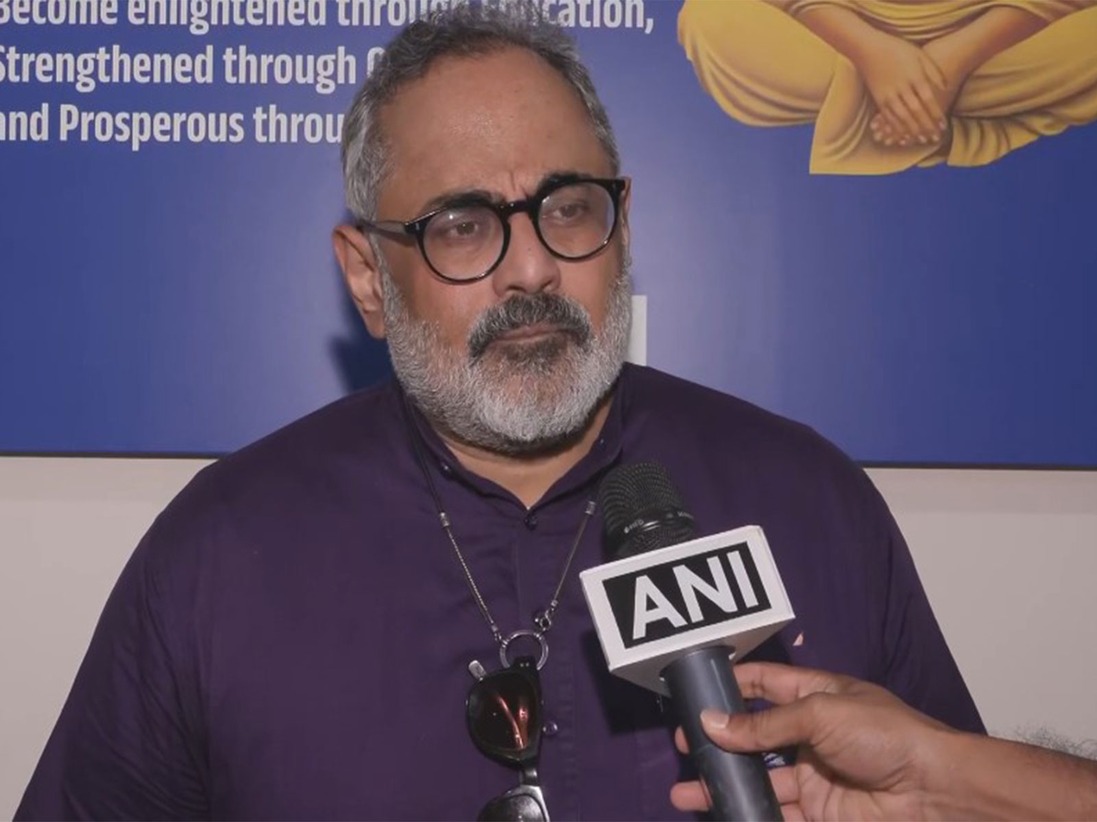 Keralam BJP president Rajeev Chandrasekhar (Photo/ANI)