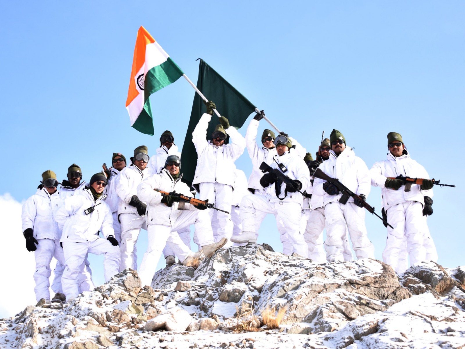 Amit Shah greets ITBP 'Himveers' on Raising Day (Photo/X/@AmitShah)