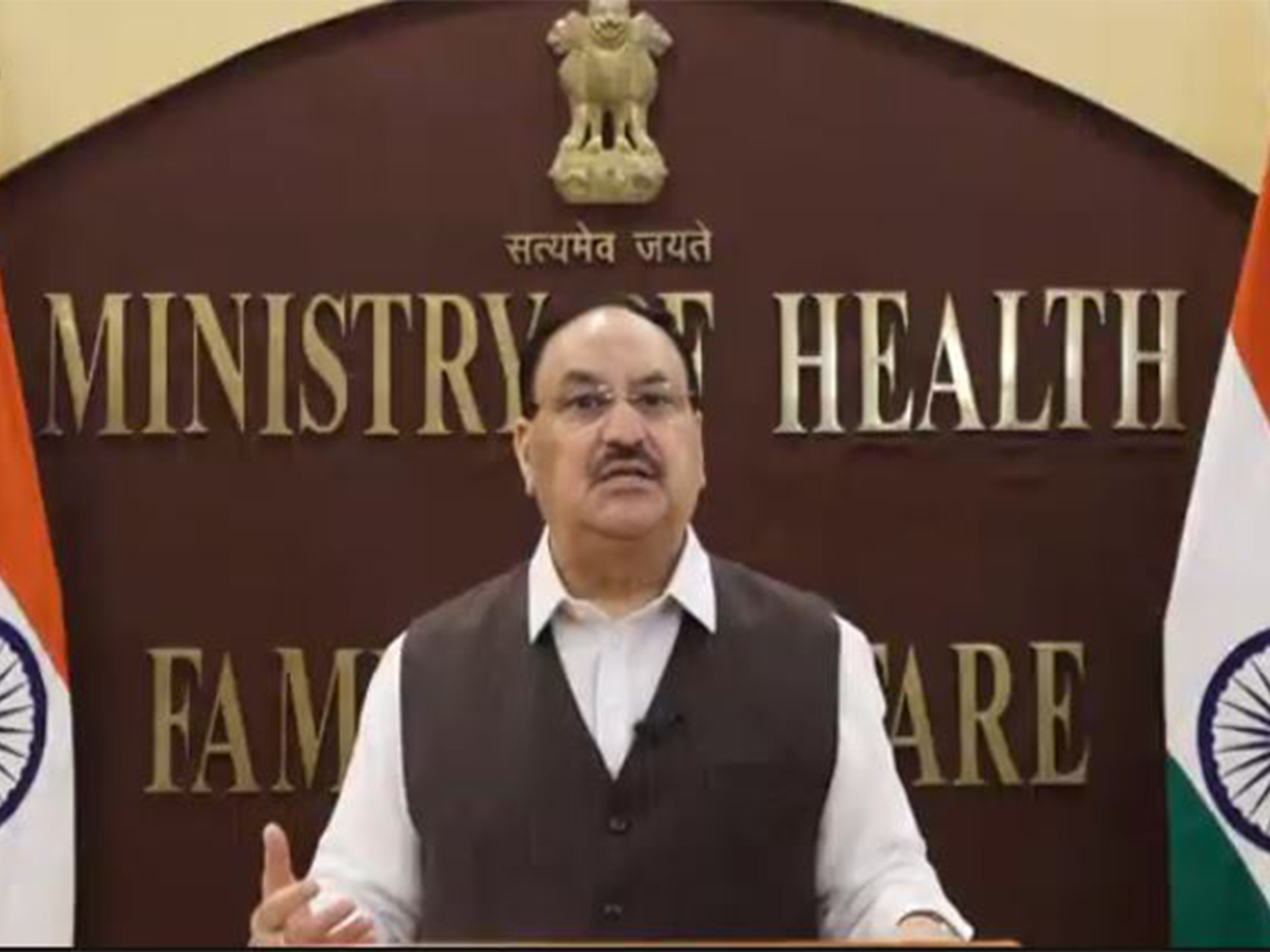 Union Minister of Health and Family Welfare J.P. Nadda (Photo/ANI)