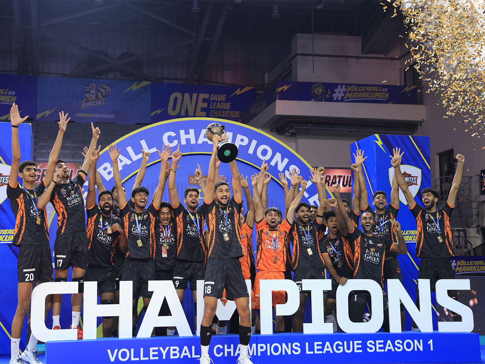Delhi Dynamites crowned champions of the Volleyball Champions League. (Photo: VCL)