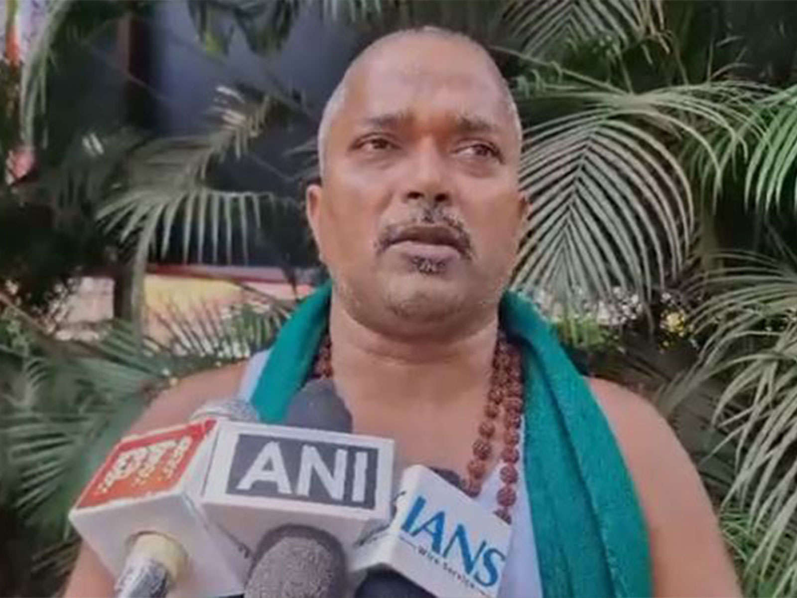 Prem Chougala, General Secretary of Karnataka Raitha Sangha Hasiru Sene (Photo/ANI)