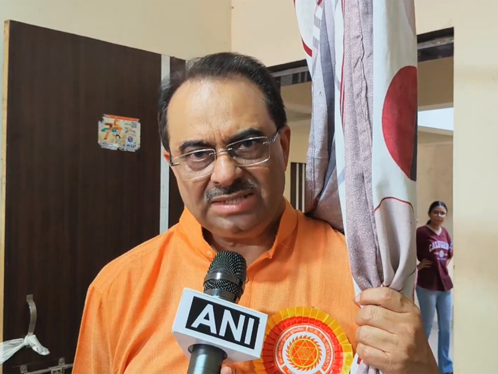 VNSGU Vice-Chancellor Kishor Chavda (Photo/ANI)