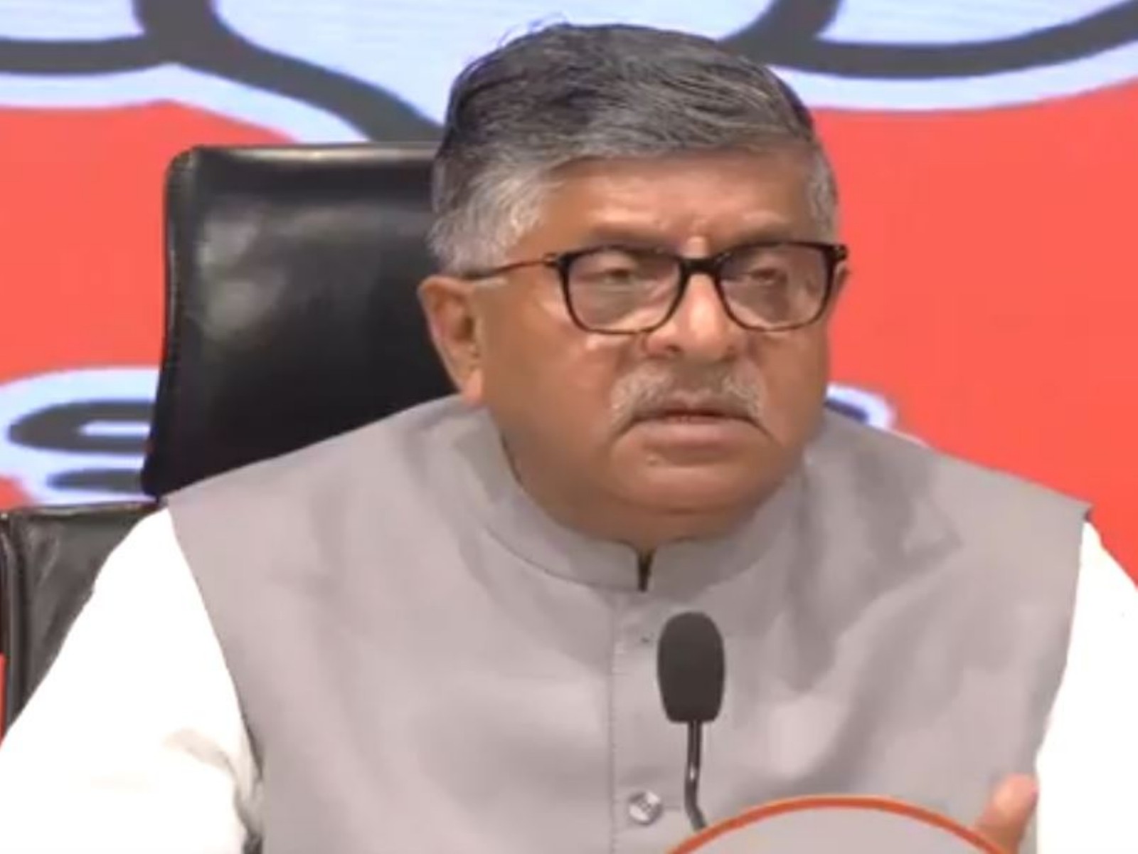 Bharatiya Janata Party (BJP) MP Ravi Shankar Prasad (Photo/ANI)