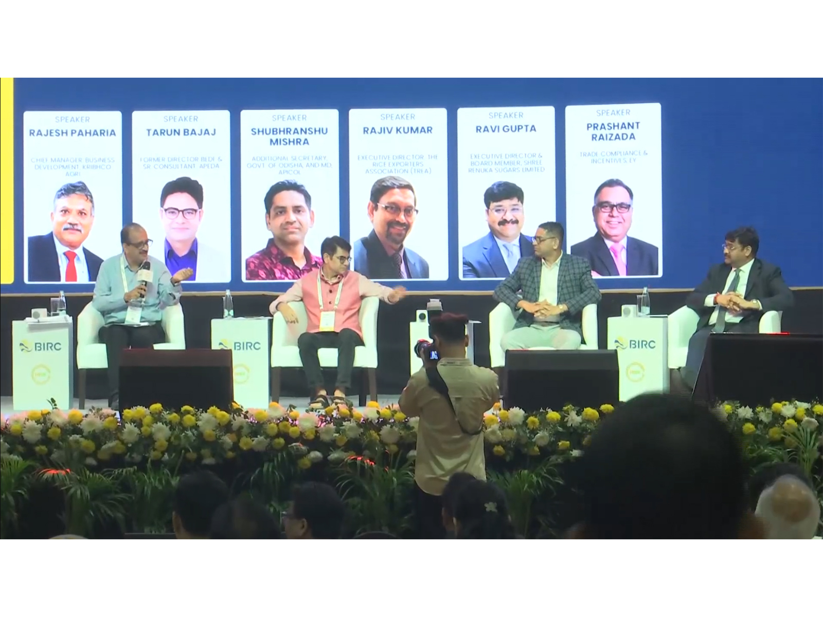 Industry leaders discuss rice export opportunities at BIRC 2026 (Photo/ANI)