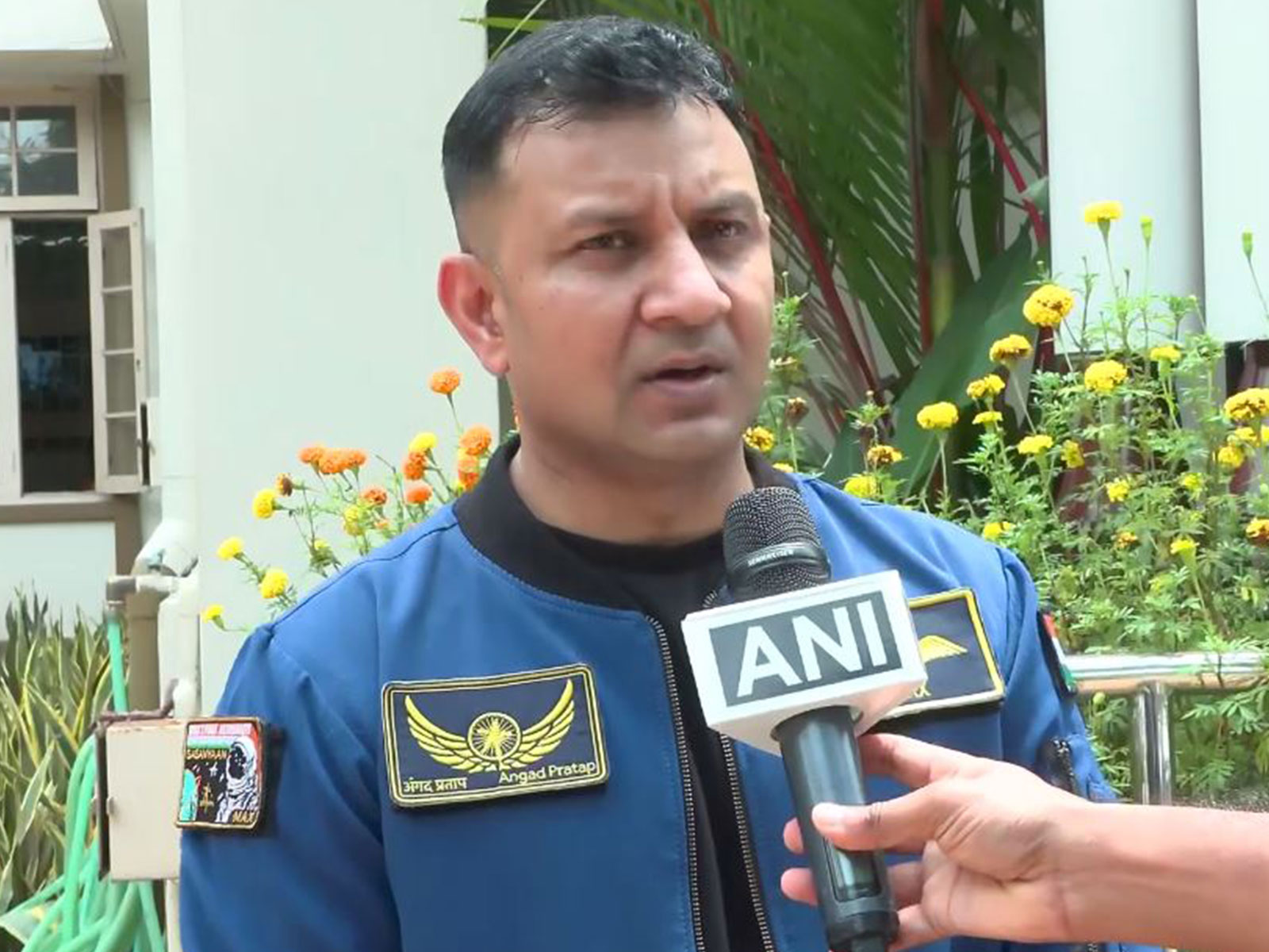Gaganyaan astronaut designate Group Captain Angad Pratap (Photo/ANI)