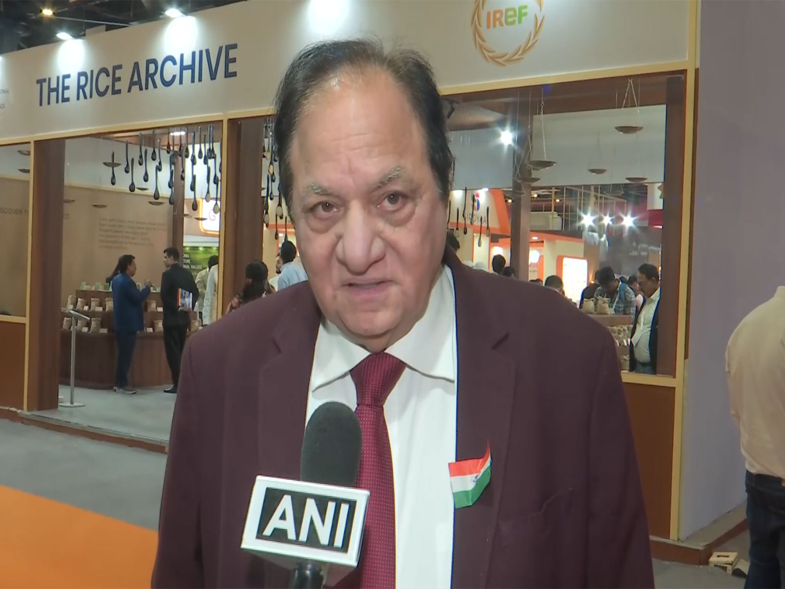 Rajeev Setia, President, Basmati IREF and Joint Managing Director, Chaman Lal Setia Exports Ltd (Photo/ANI)
