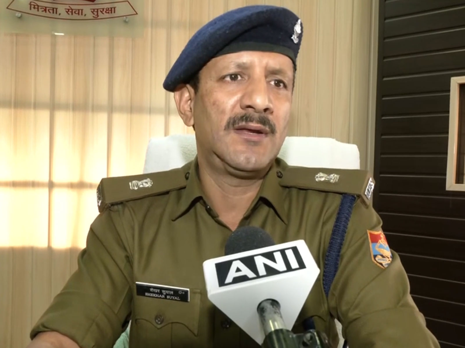  Dehradun SP City Shekhar Suyal (Photo: ANI)