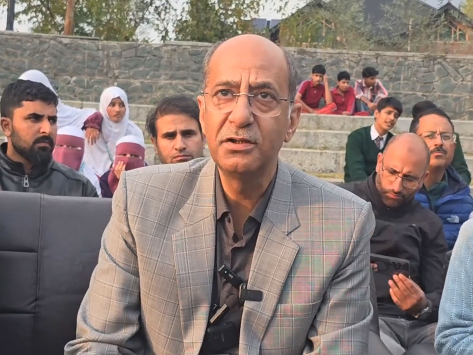Advisor to J-K Chief Minister Omar Abdullah, Nasir Aslam Wani (Photo: ANI)