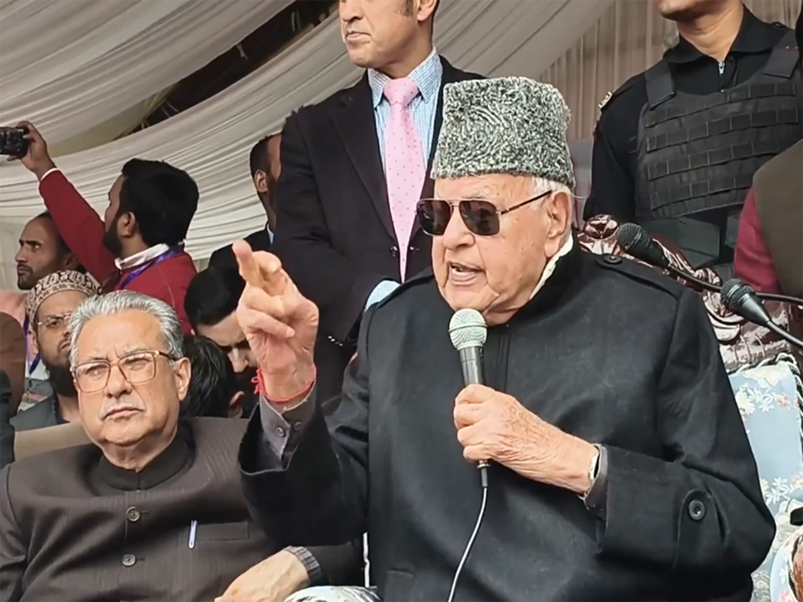 National Conference chief Farooq Abdullah (Photo: ANI)