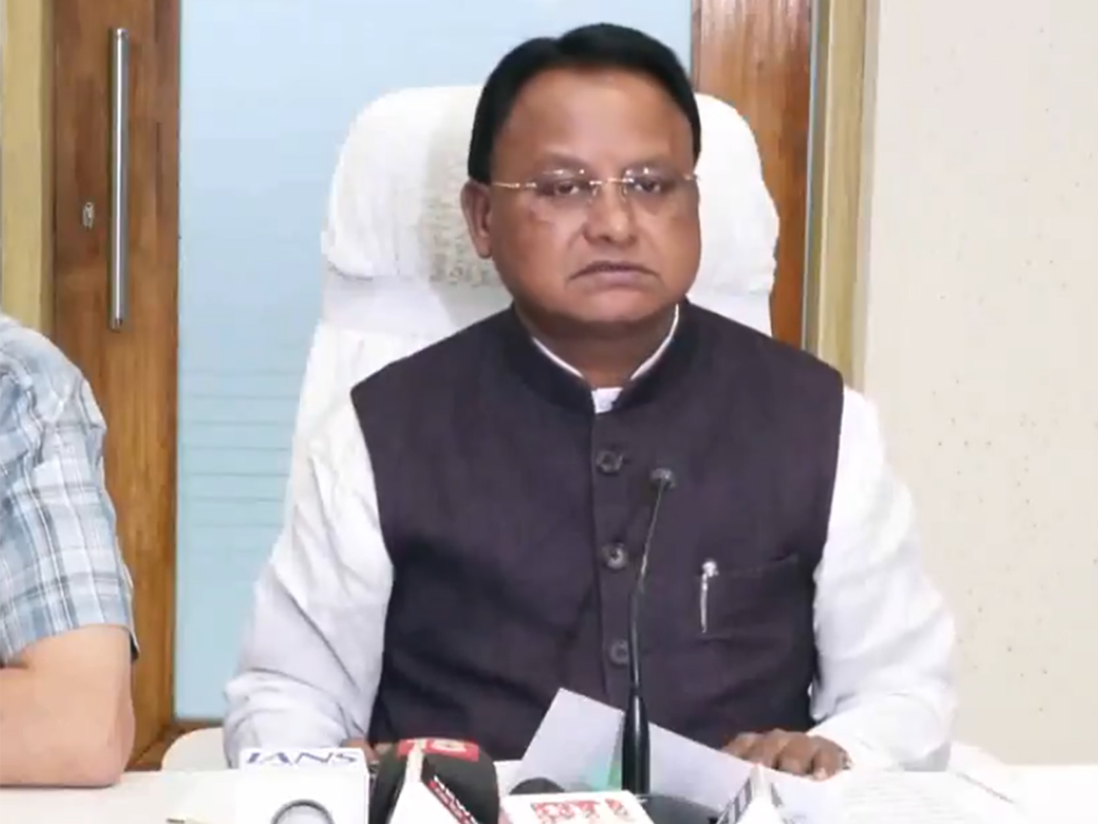 Odisha Chief Minister Mohan Charan Majhi (Photo: ANI)