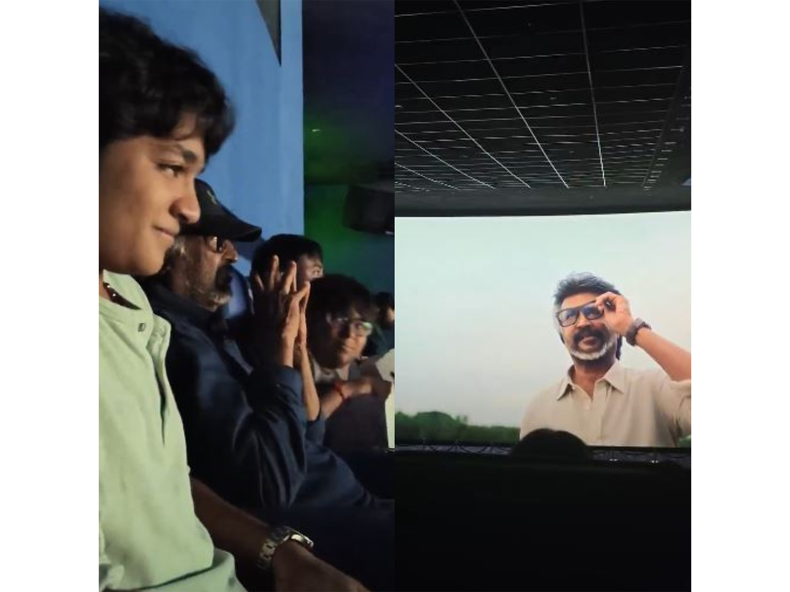 Rajinikanth visits cinema hall to watch 'Jailer 2' (Photo/X@sunpictures)