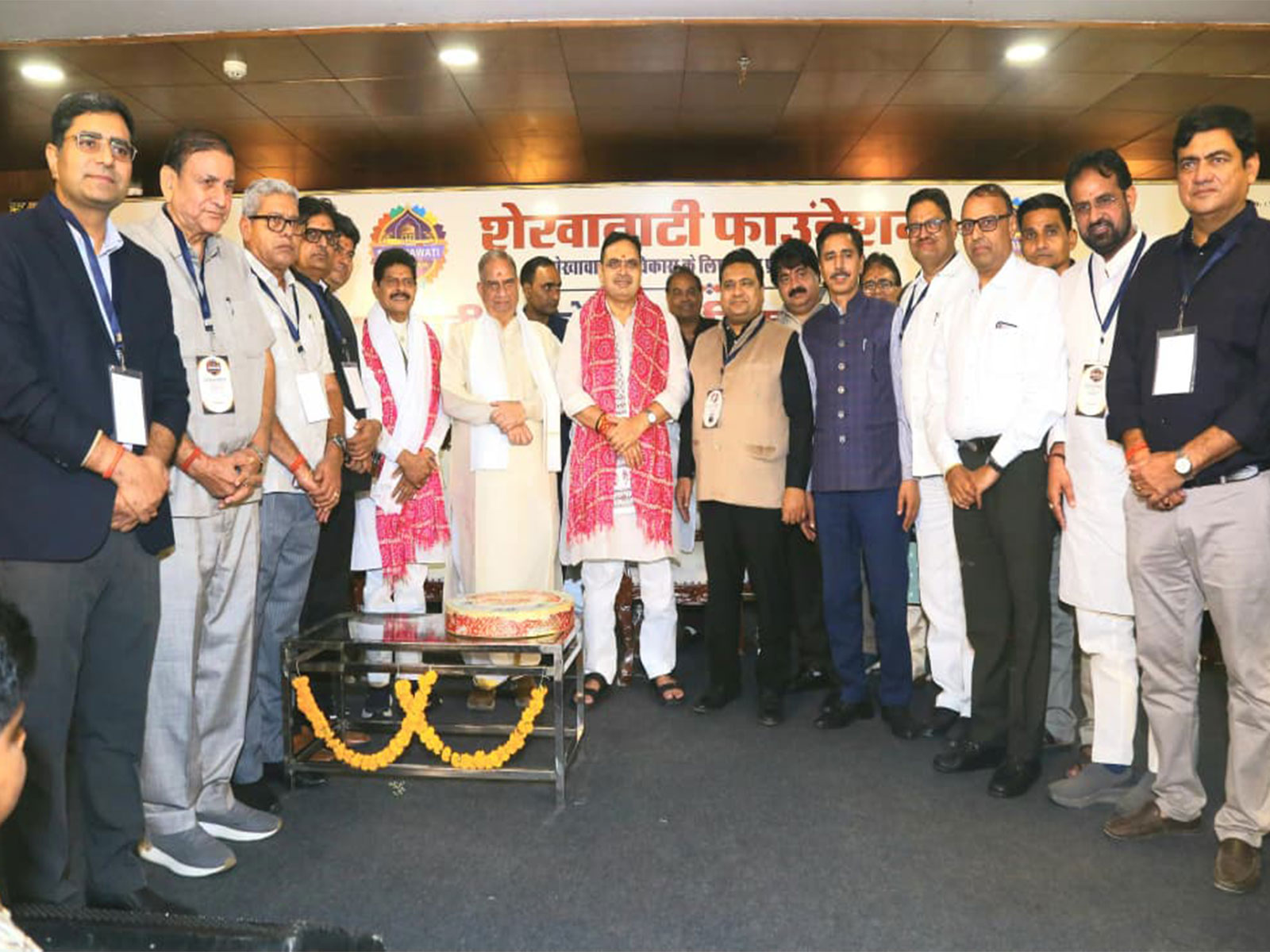 Rajasthan Chief Minister Bhajanlal Sharma at the Shekhawati Heritage and Development Summit (Photo/Release)