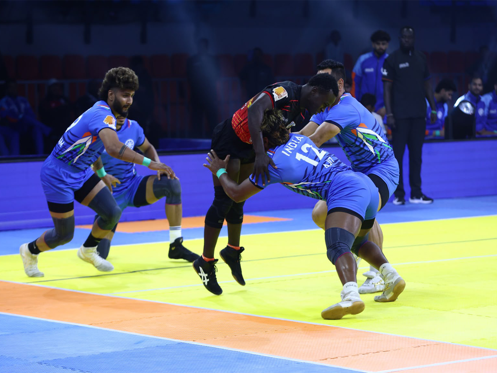 Team India in action (Photo/Commonwealth Kabaddi Championship)