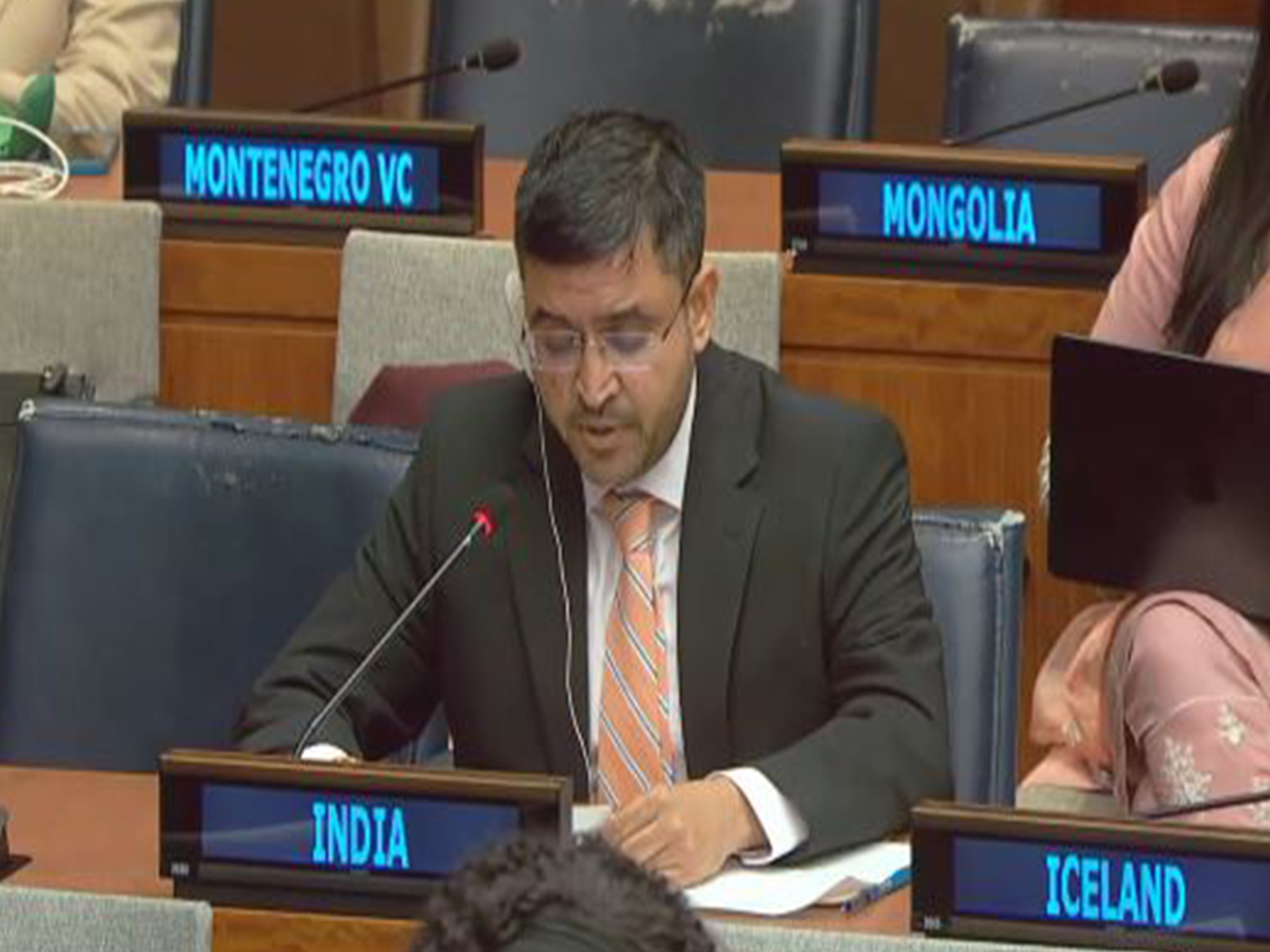 Raghoo Puri, First Secretary, India's Permanent Mission to the United Nations (Photo/@IndiaUNNewYork)