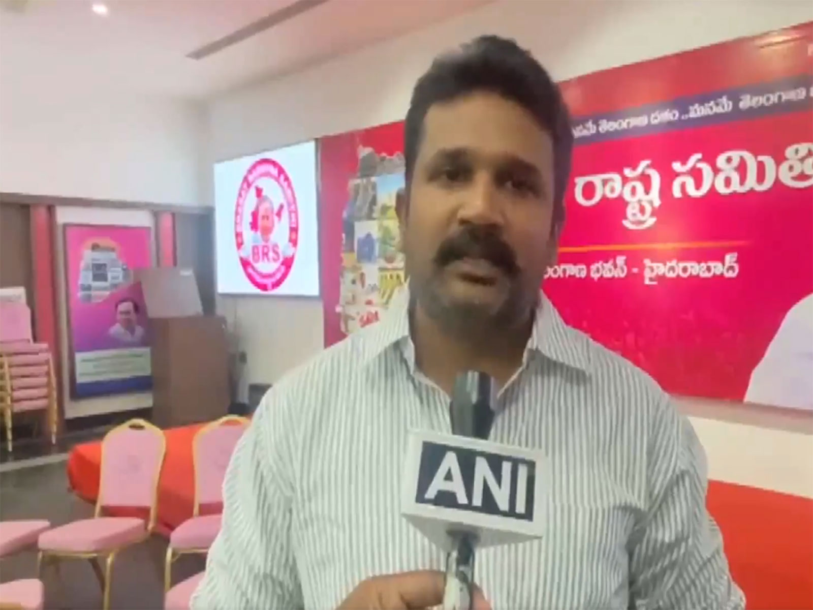 BRS former Corporation Chairman Manne Krishank (Photo/ANI)