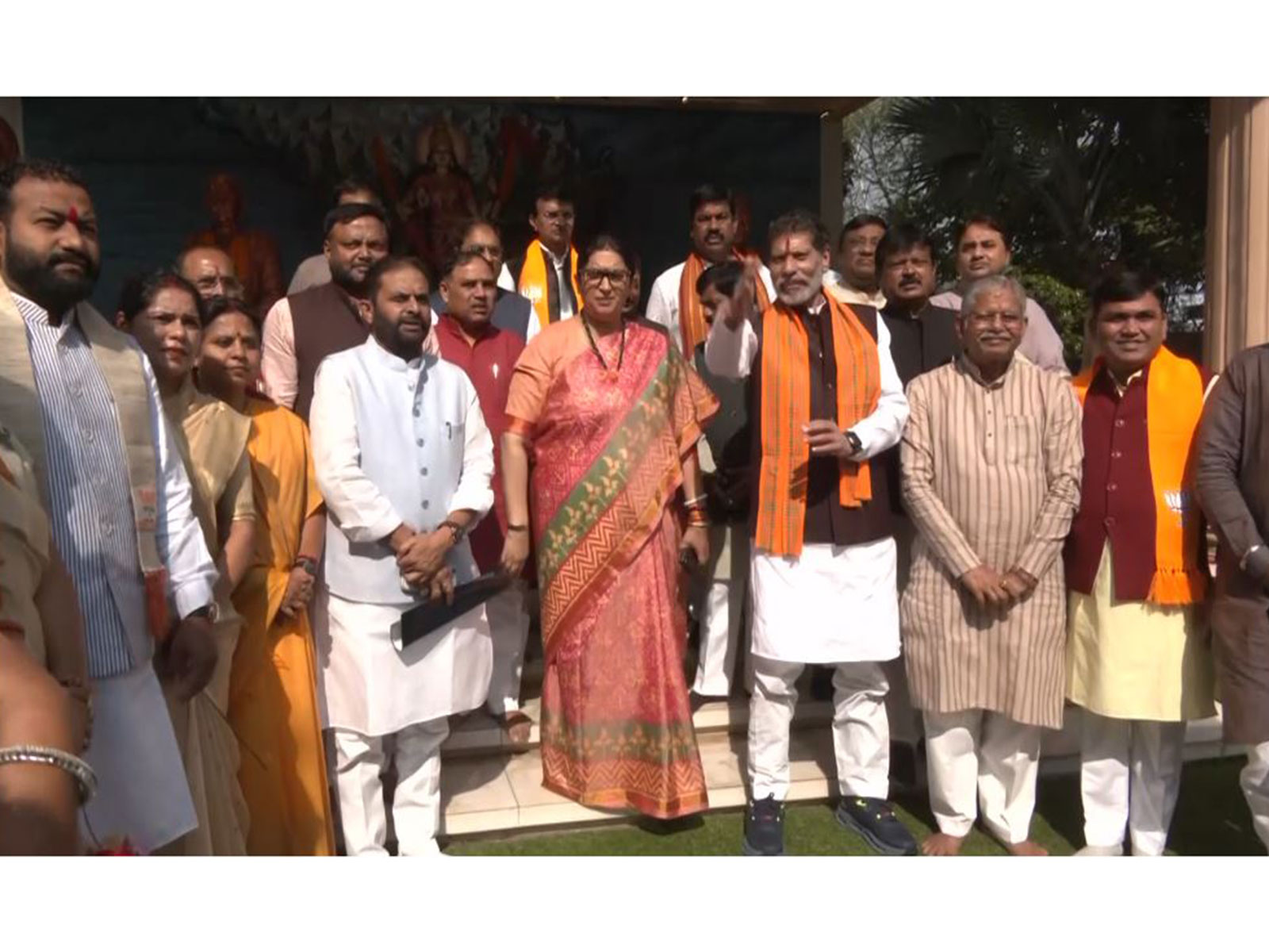 Chhattisgarh BJP In-Charge Smriti Irani (Photo/ANI)