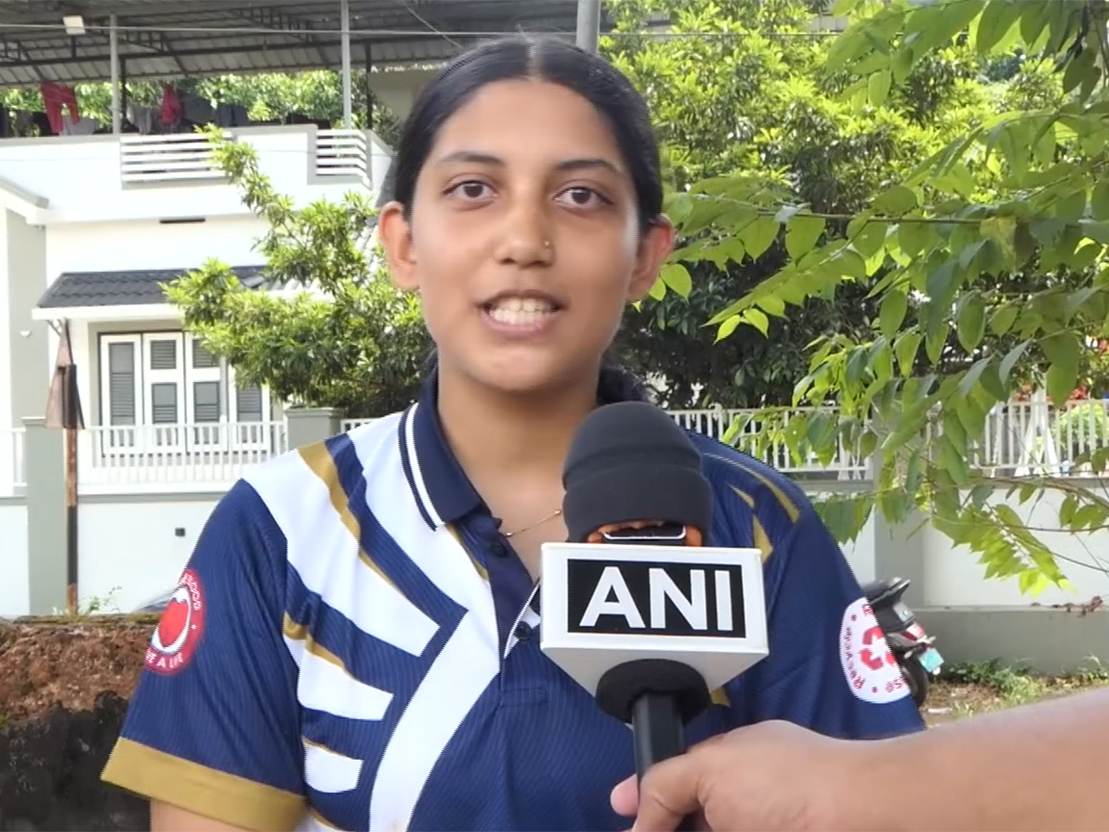 Cricketer Bhadra (Photo/ANI)