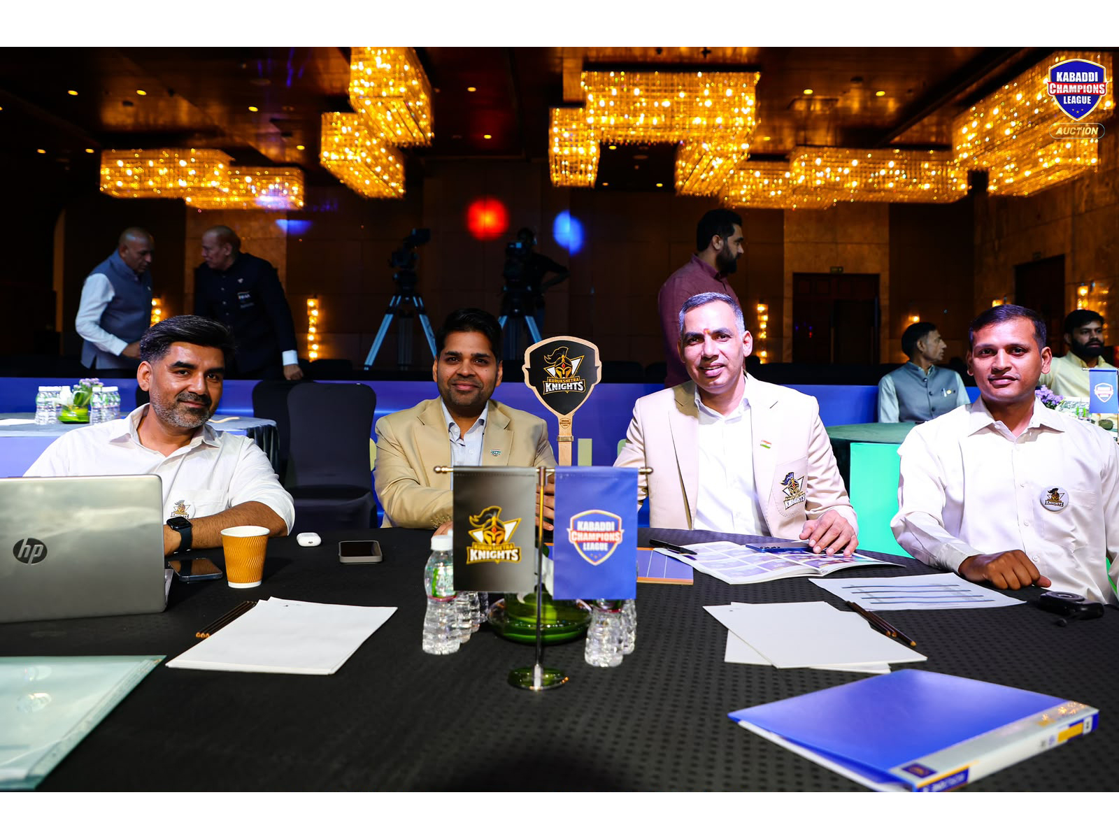 Anup Kumar (second from right) (Photo: KCL)