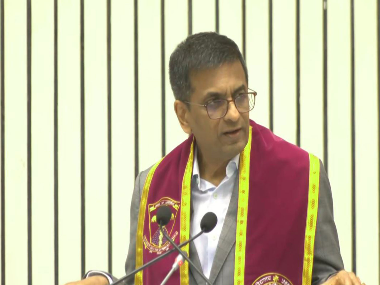 Former Chief Justice of India DY Chandrachud (Photo/ANI)
