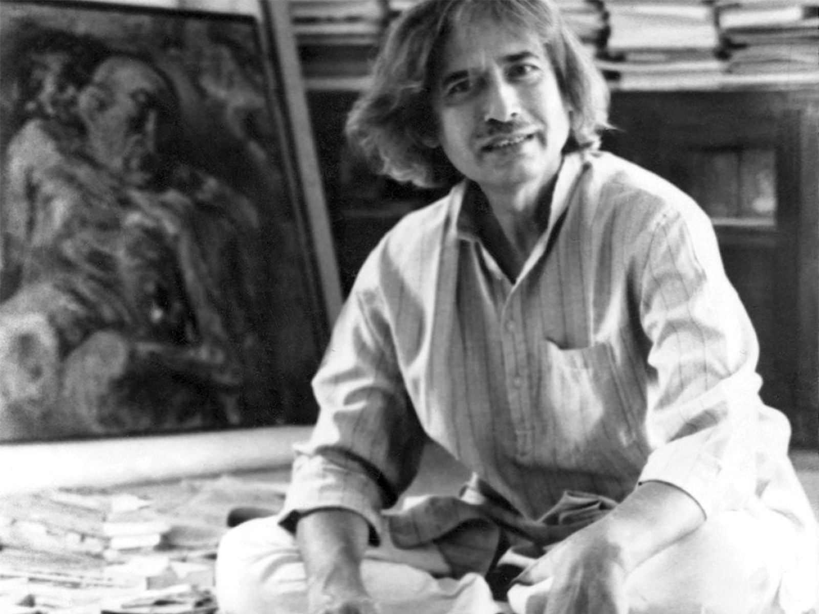 Artist Jogen Chowdhury (Photo/X/@SuvenduWB)