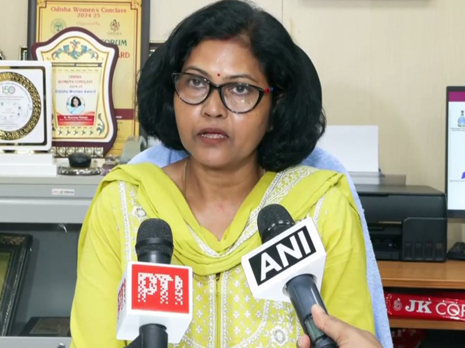 Manorama Mohanty, Director of the Meteorological Centre in Bhubaneswar (Photo/ANI)