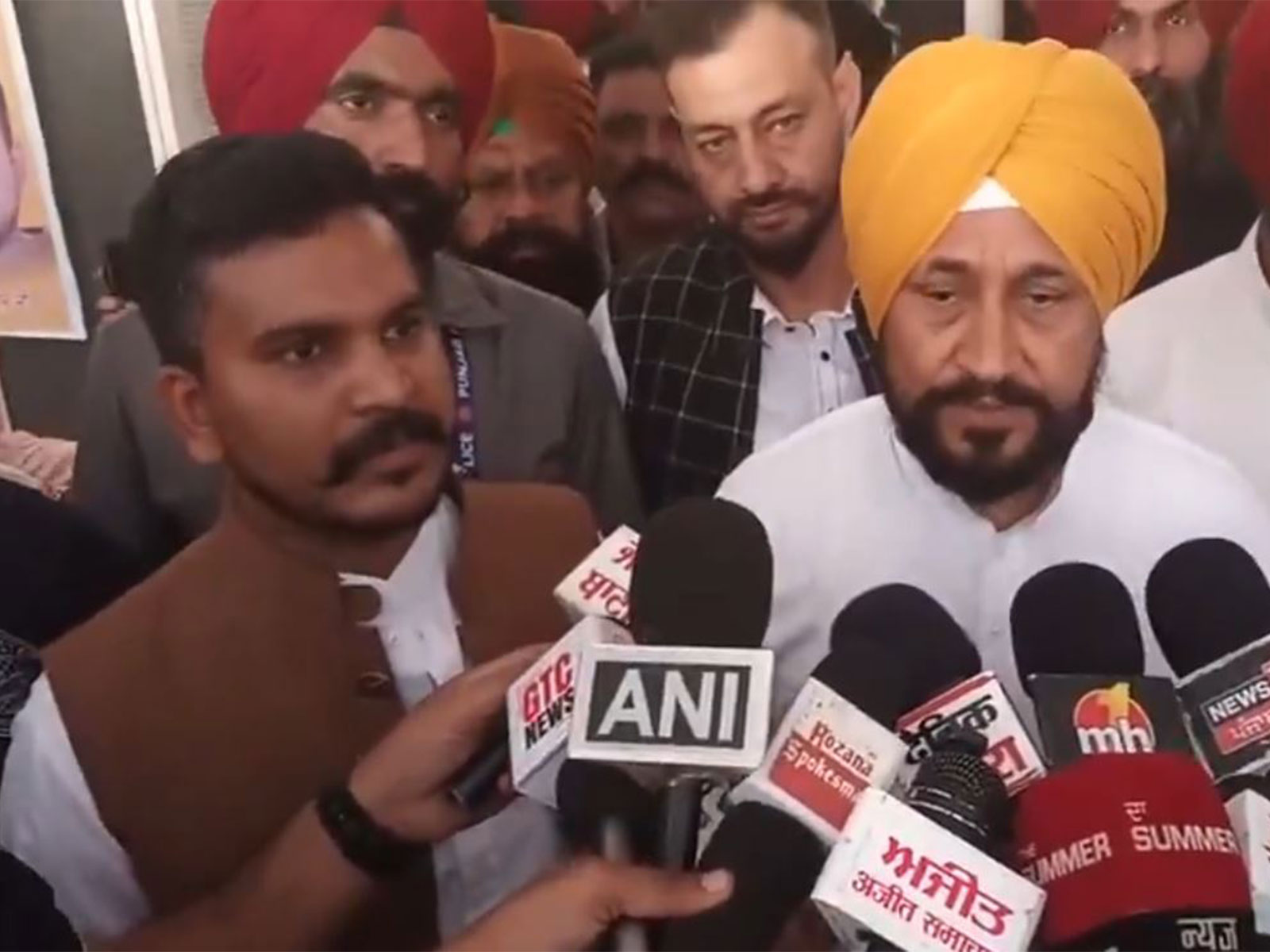 Congress MP Charanjit Singh Channi (Photo/ANI)