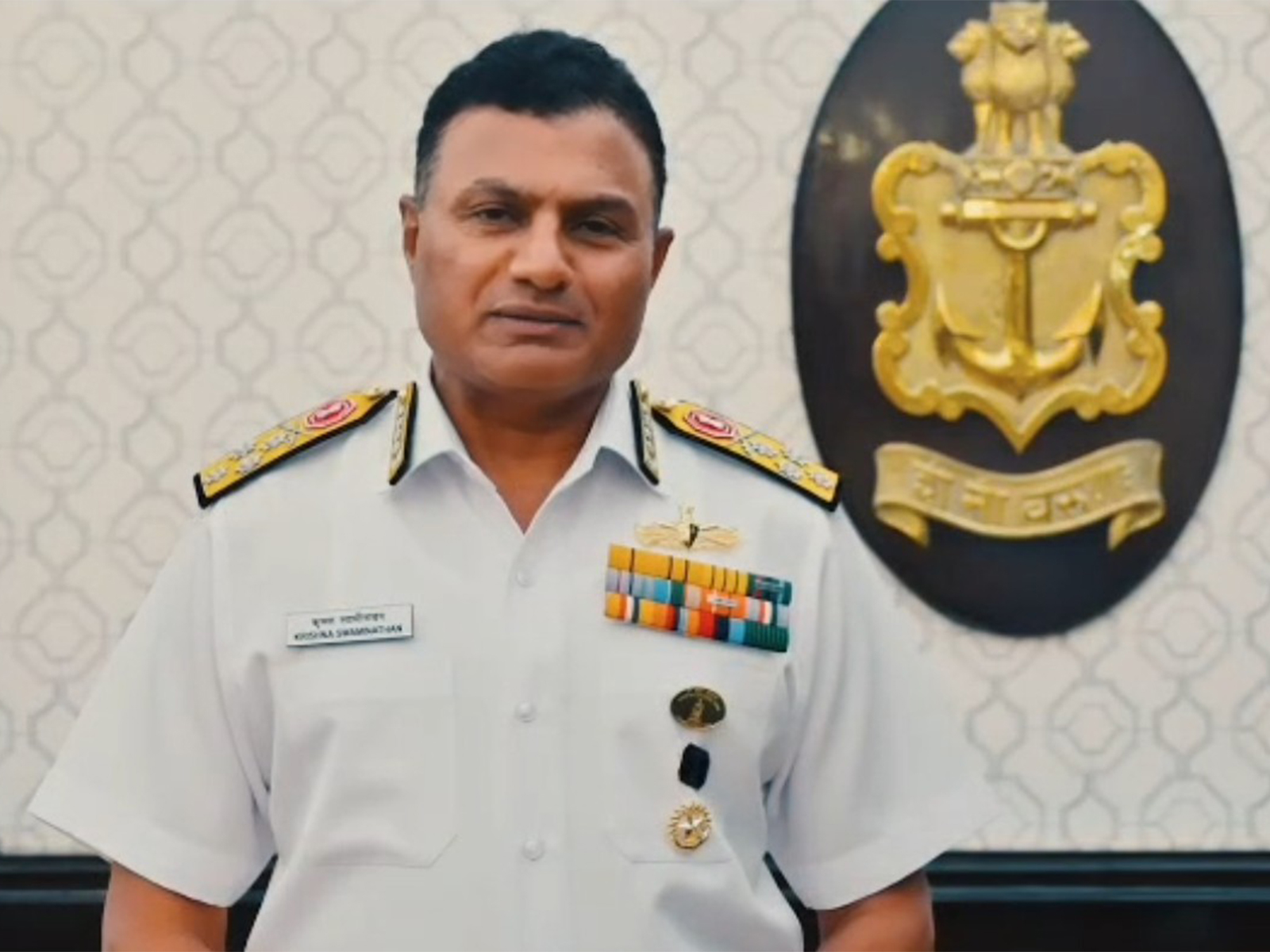 Chief of the Naval Staff Admiral Krishna Swaminathan (Photo/Indian Navy)