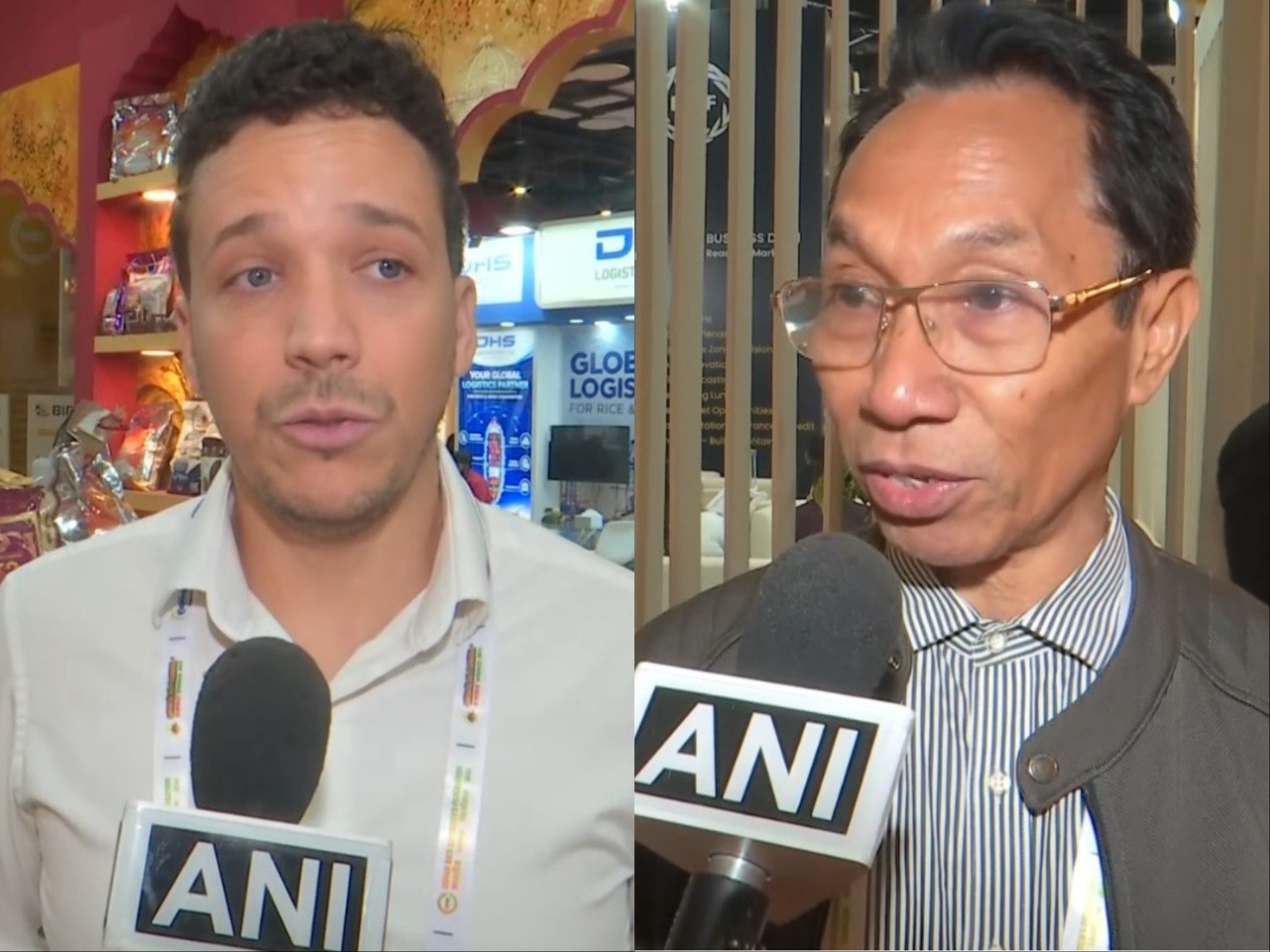 Loïc Sautron, Director of LIINK LTD, Hong Kong; Carlos Antunes Amaral, Director, National Directorate of Quarantine and Biosecurity, Timor-Leste (Photo/ANI)
