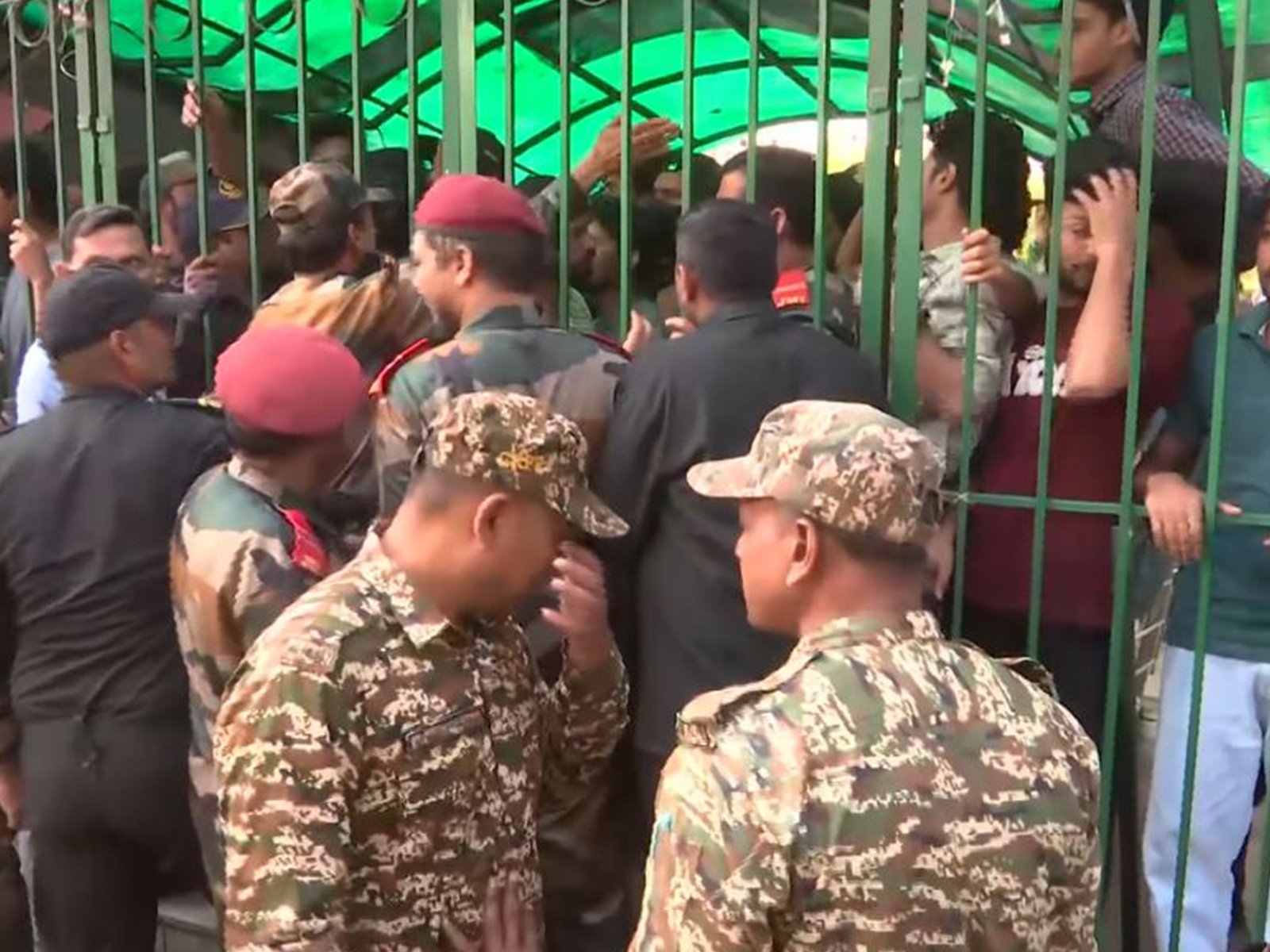 Student protest in Jamia Millia Islamia (File Photo/ANI)