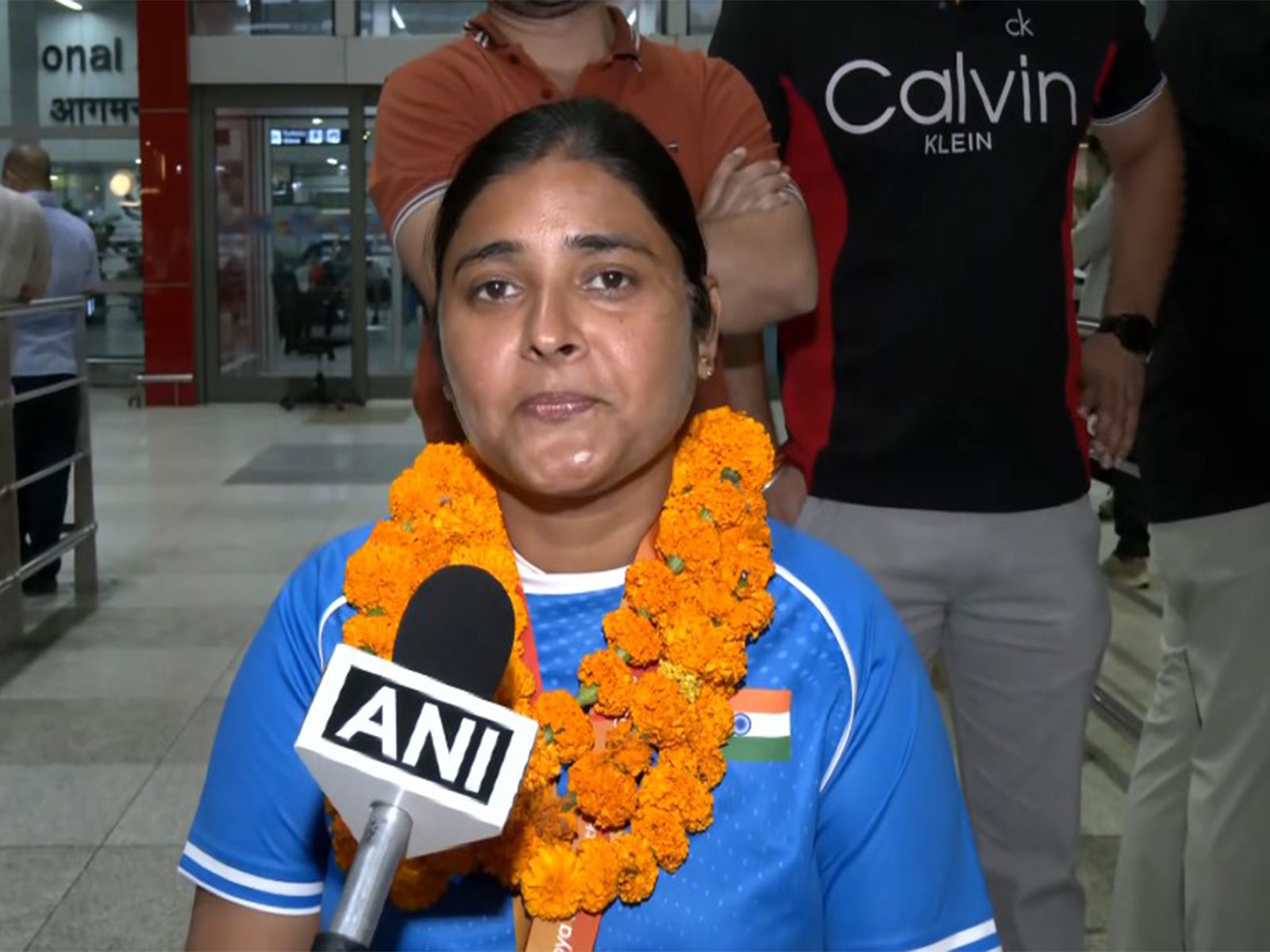 Indian para archer Swati Chaudhary. (Photo: ANI)