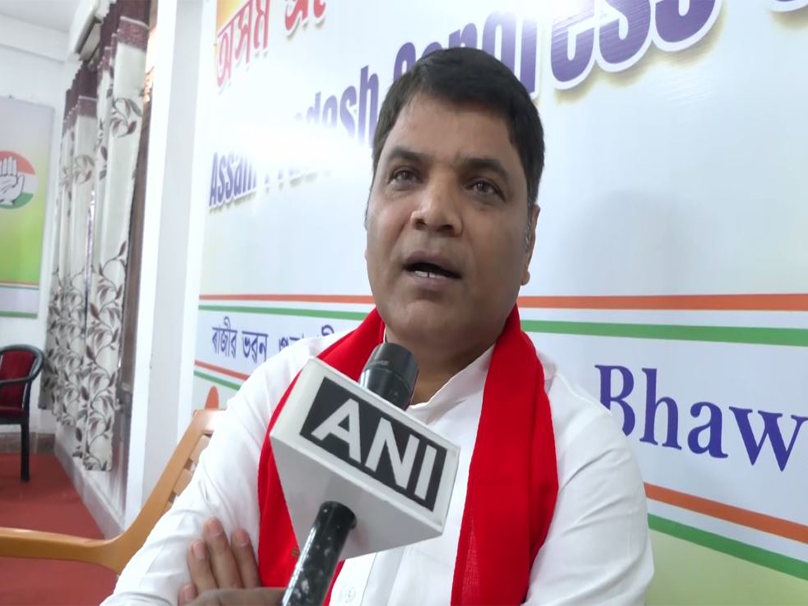 All India Congress Committee Secretary Manoj Chauhan (Photo/ANI)