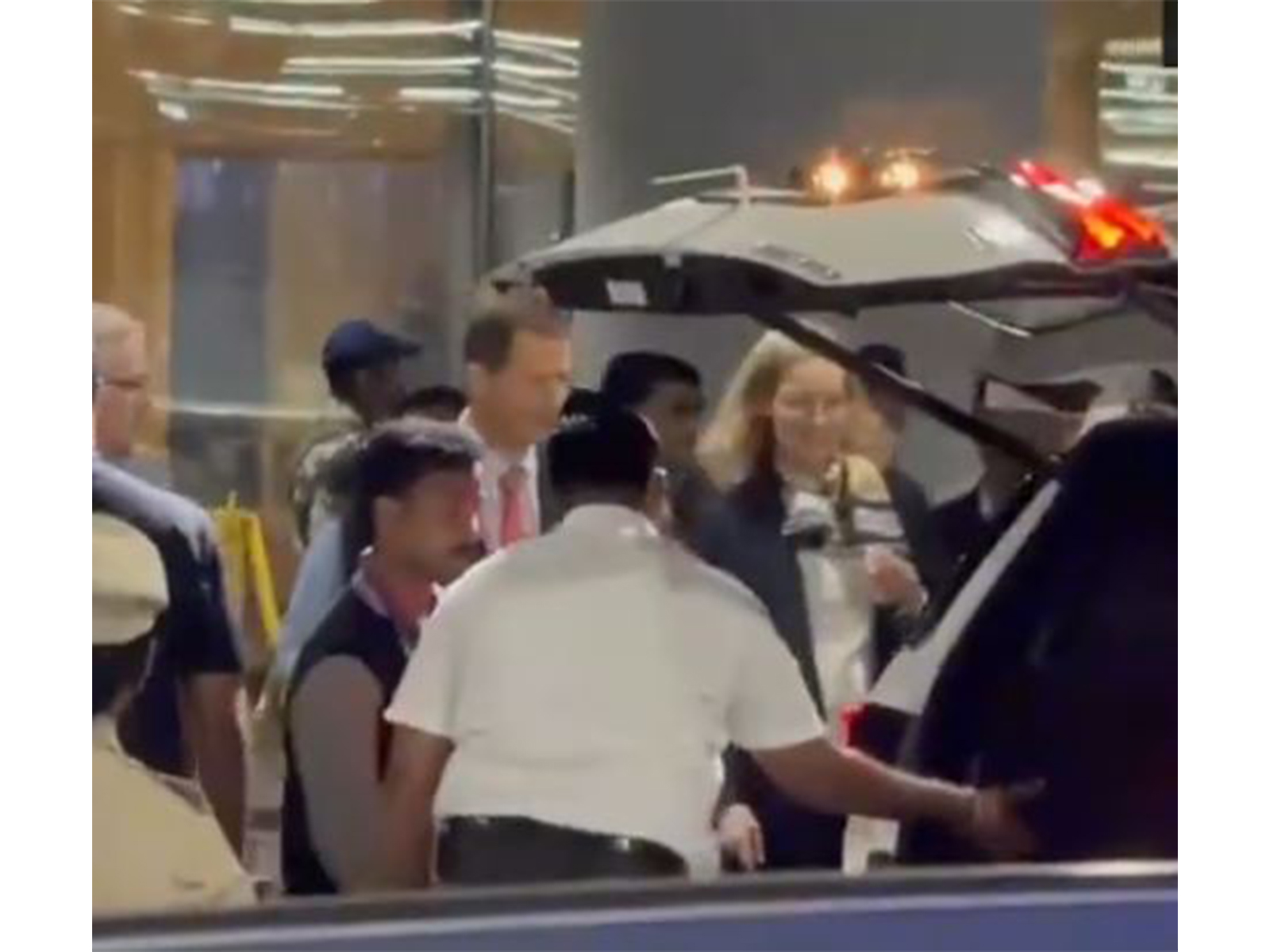 Acting Head of State of the Principality of Liechtenstein, Hereditary Prince Alois and Hereditary Princess Sophie, landed in Mumbai (Photo/ANI)