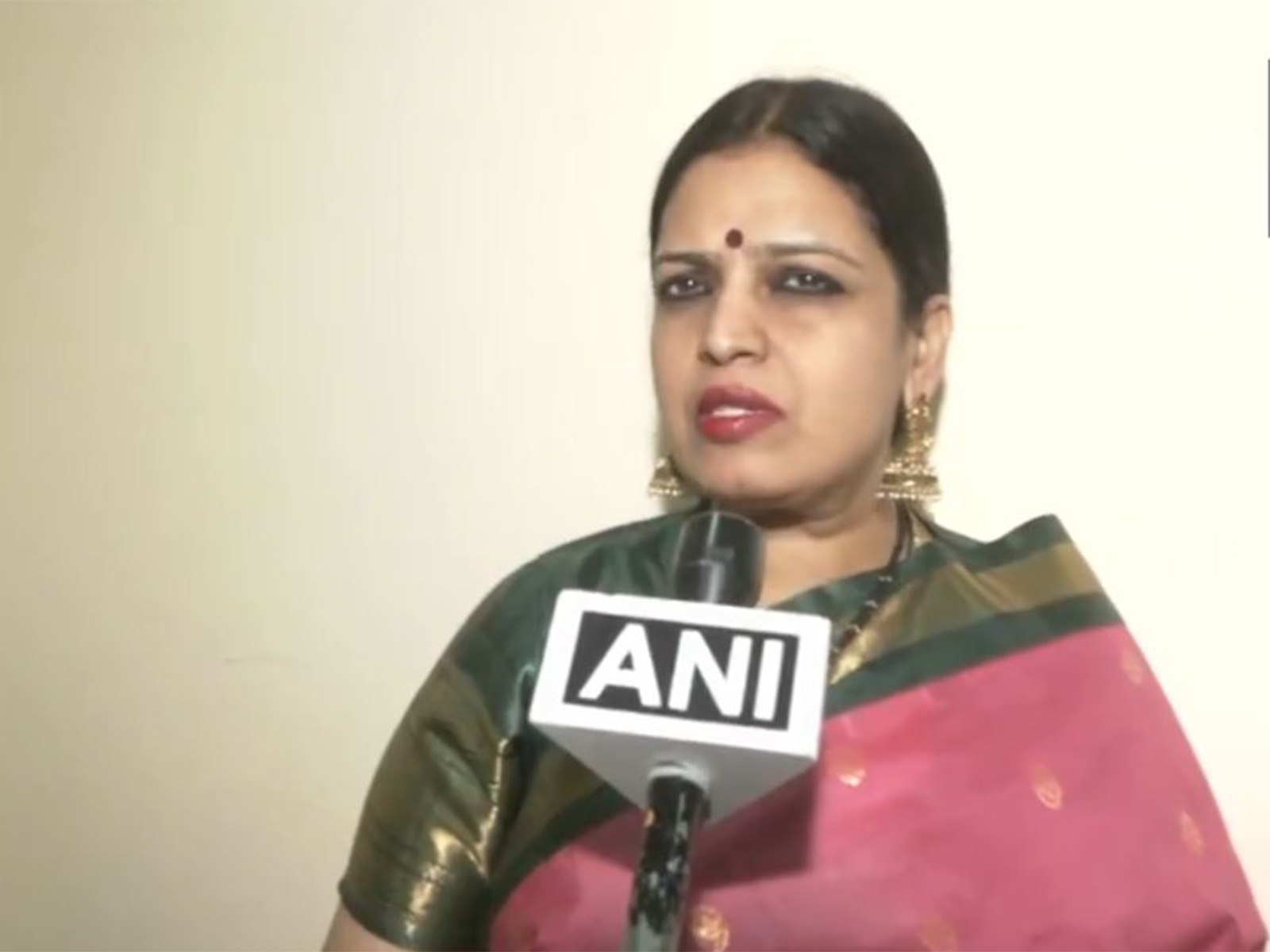 National Mahila President of the Visva Hindu Raksha Parishad Yamuna Pathak (Photo/ANI)