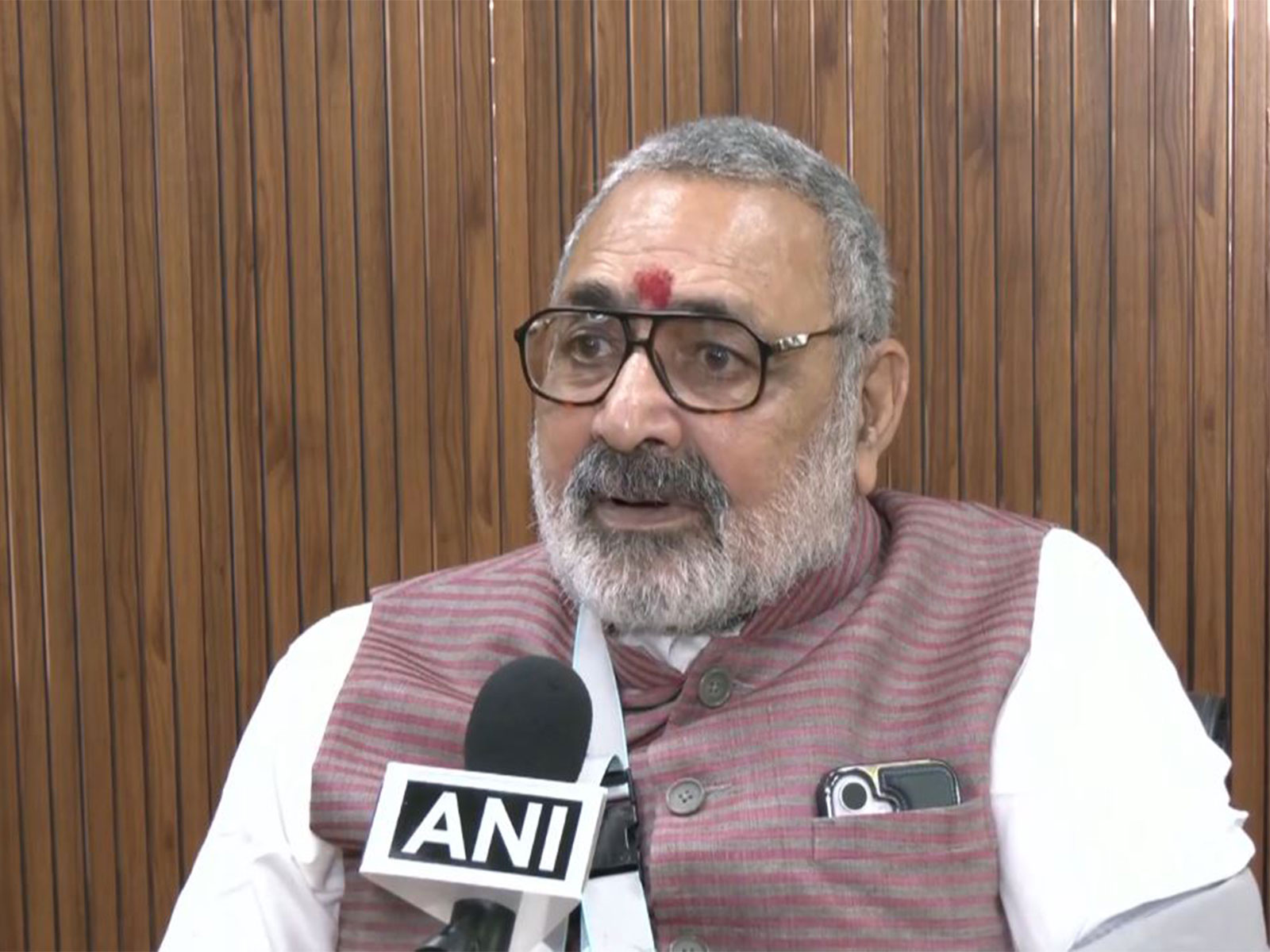 Union Minister Giriraj Singh (Photo/ANI)