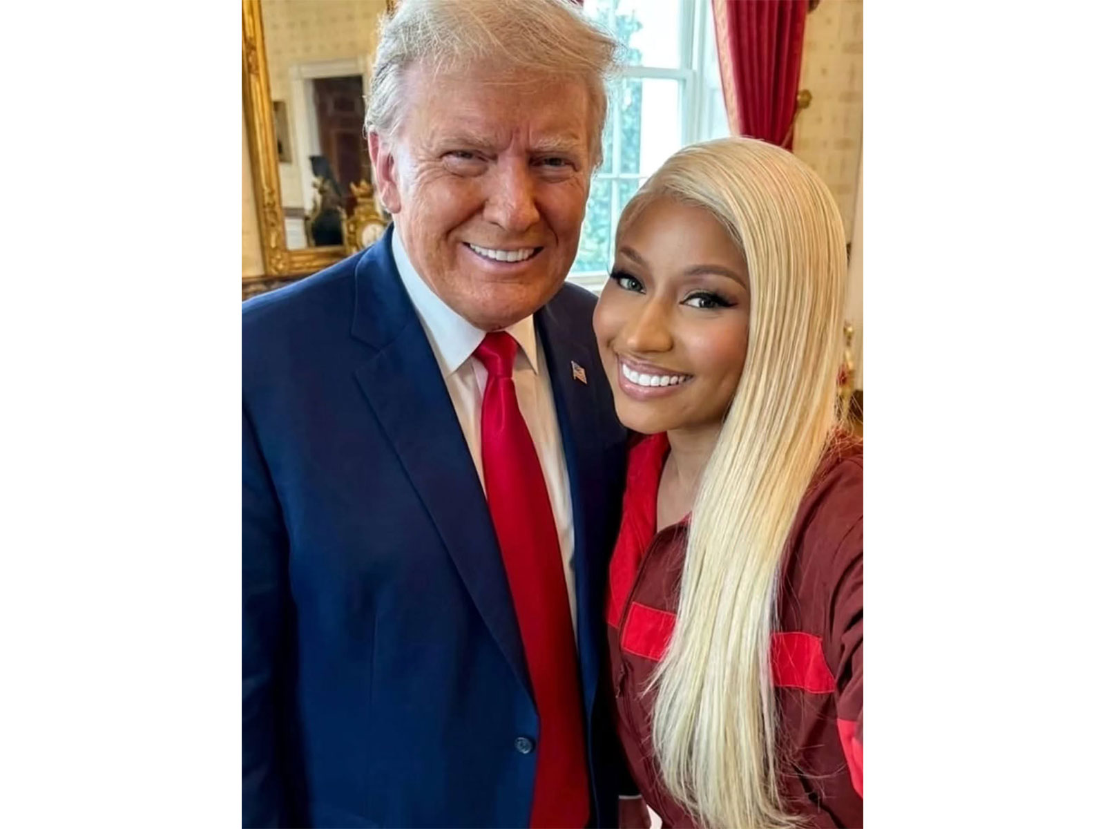 Donald Trump, Nicki Minaj (Photo/Instagram/@nickiminajofflcia)