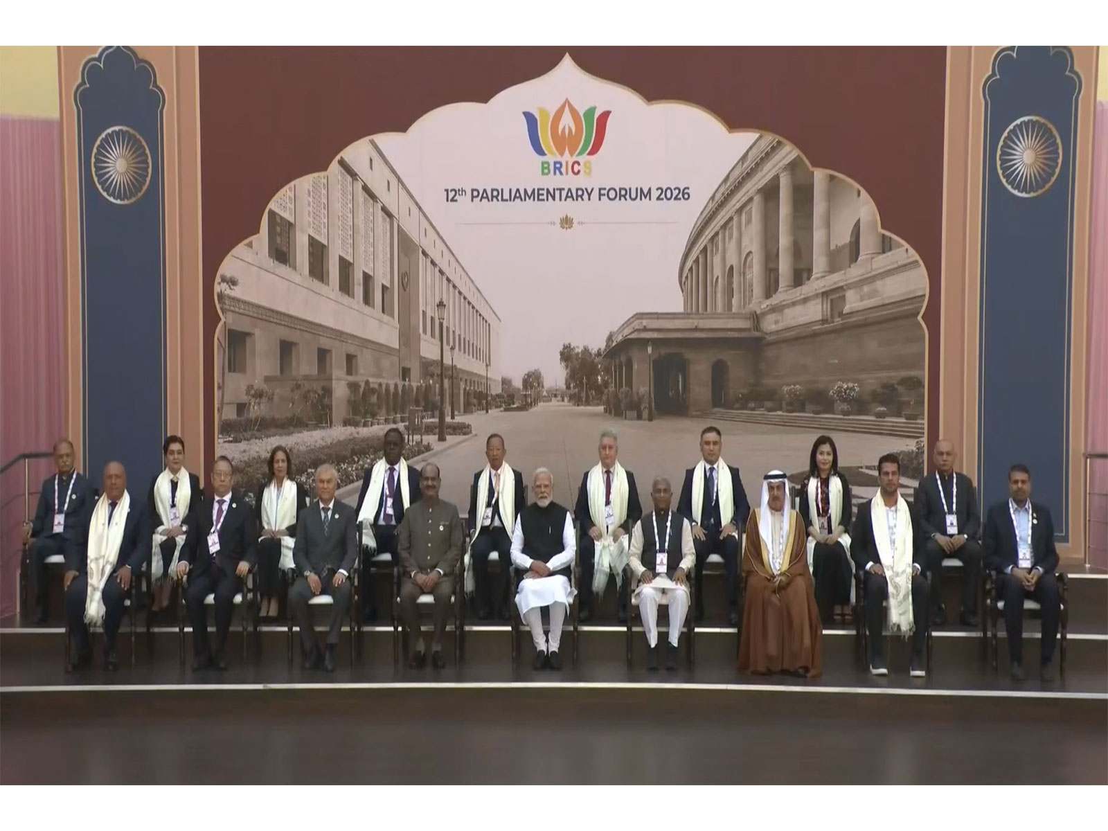  Prime Minister Narendra Modi on Monday arrived at the inauguration of the 12th BRICS Parliamentary Forum  (Photo/ANI/DD)
