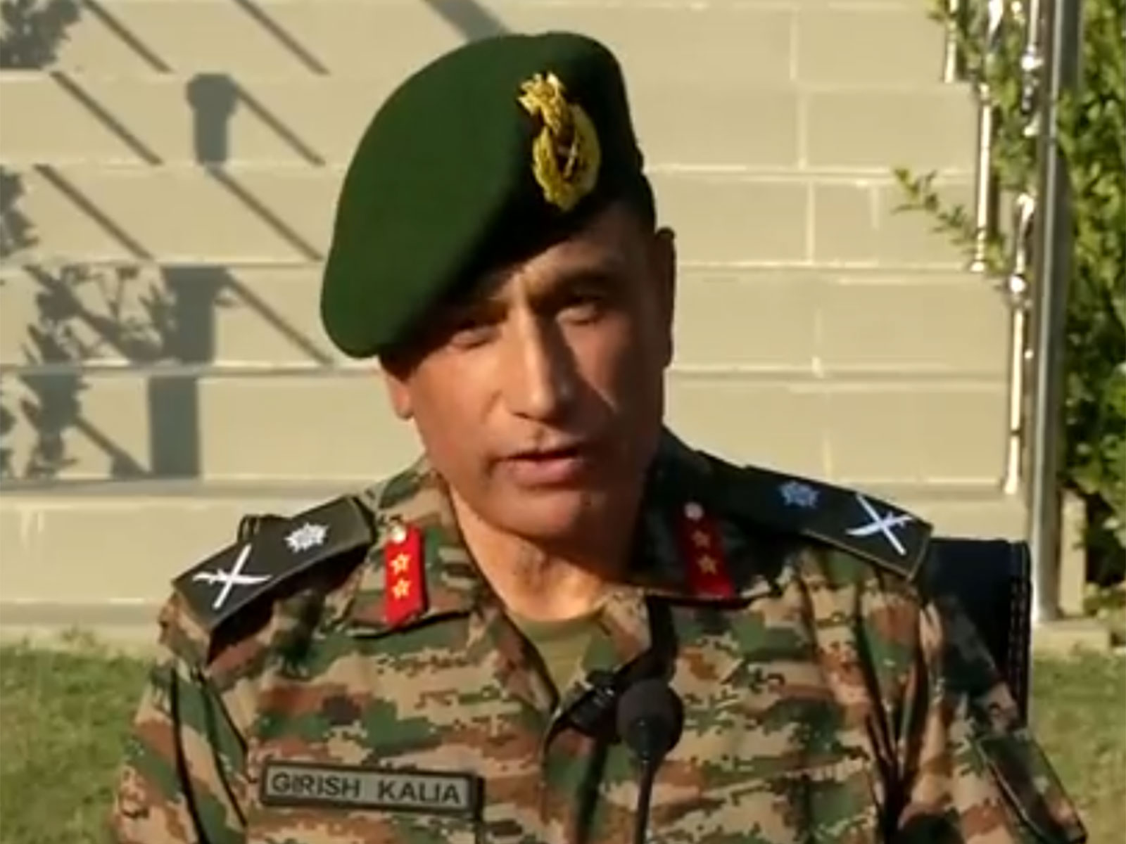 Lt Gen Girish Kalia (File Photo/ANI)