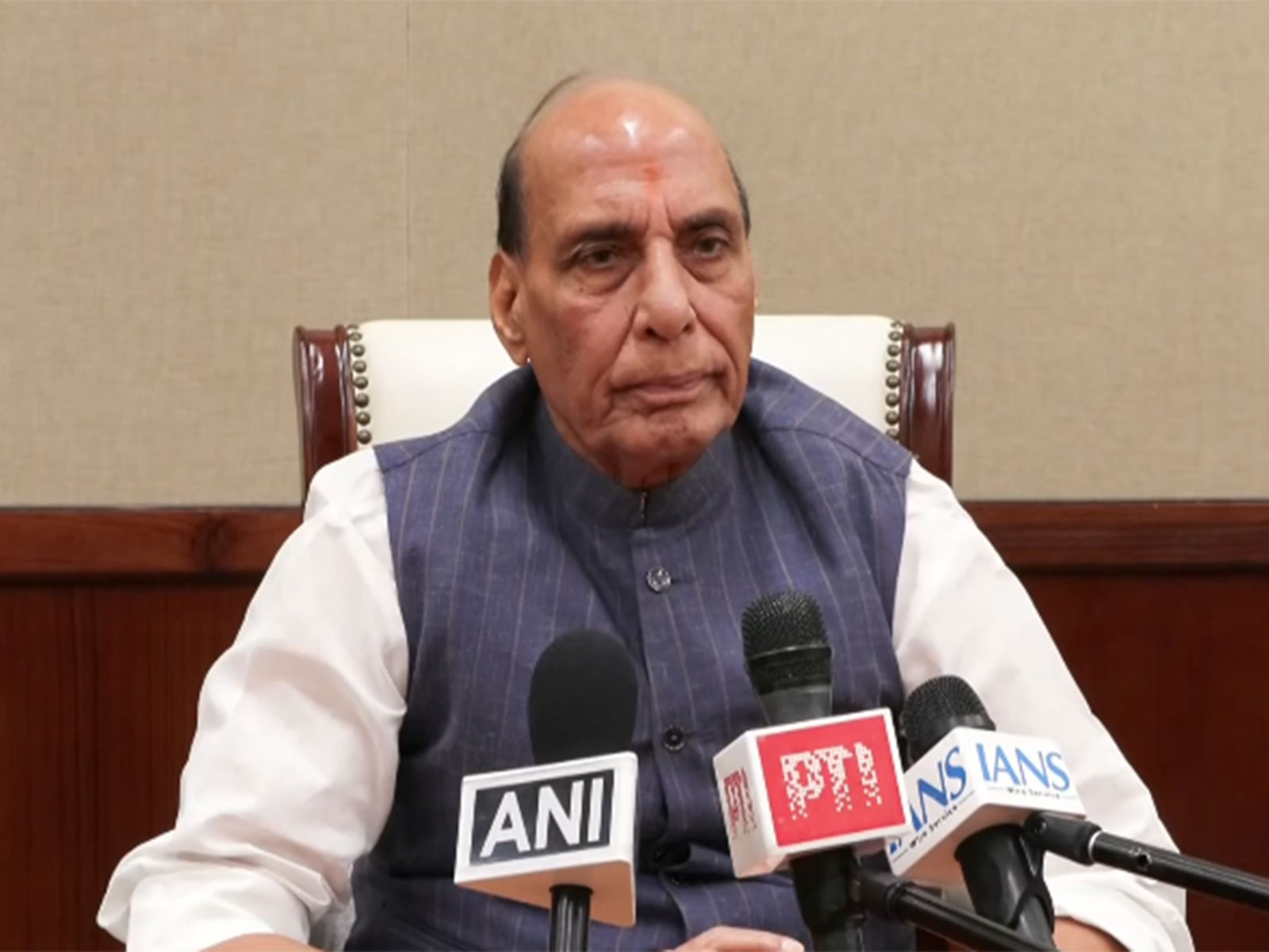  Defence Minister Rajnath Singh (Photo/ANI)